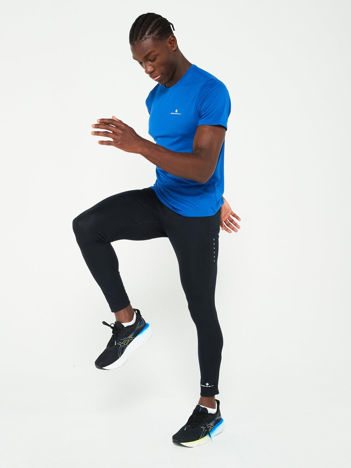 Image 6 of 6 of Ronhill Mens Core Running Short Sleeved Tee -Blue