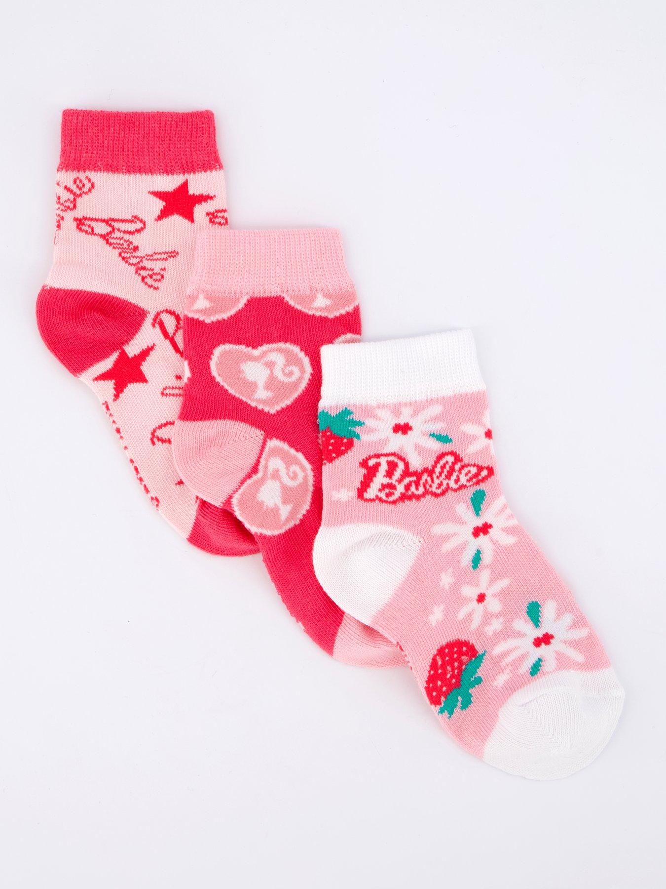 Barbie Pink Mid-Length Socks