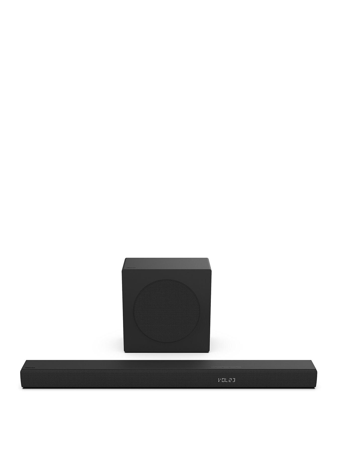 Image 1 of 6 of Hisense HS3100 480W 3.1Ch Bluetooth Soundbar with DTS Virtual X &amp; Dolby Digital