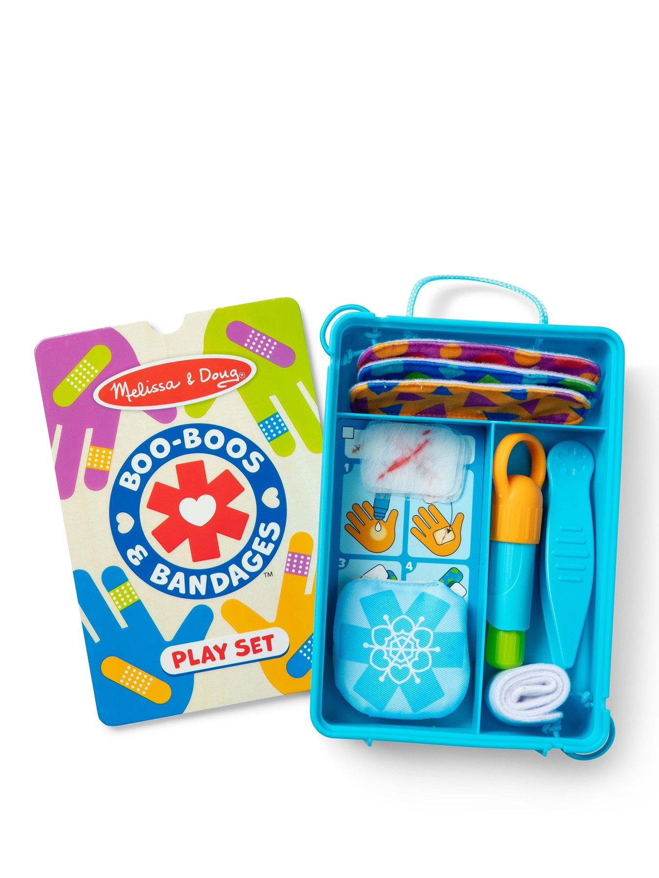 Image 1 of 5 of Melissa & Doug Boo-Boos & Bandages Reusable Play Set
