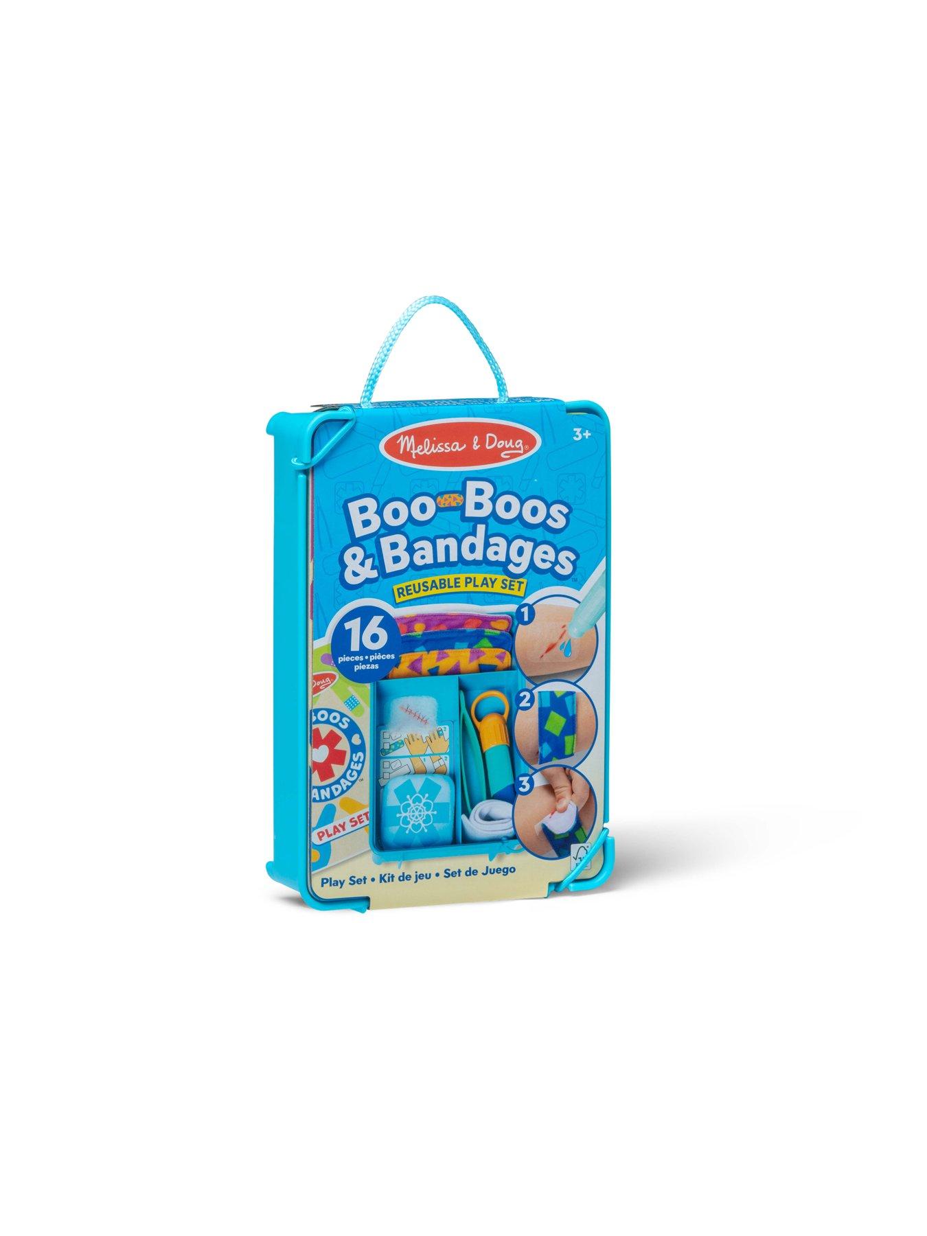 Image 2 of 5 of Melissa & Doug Boo-Boos & Bandages Reusable Play Set