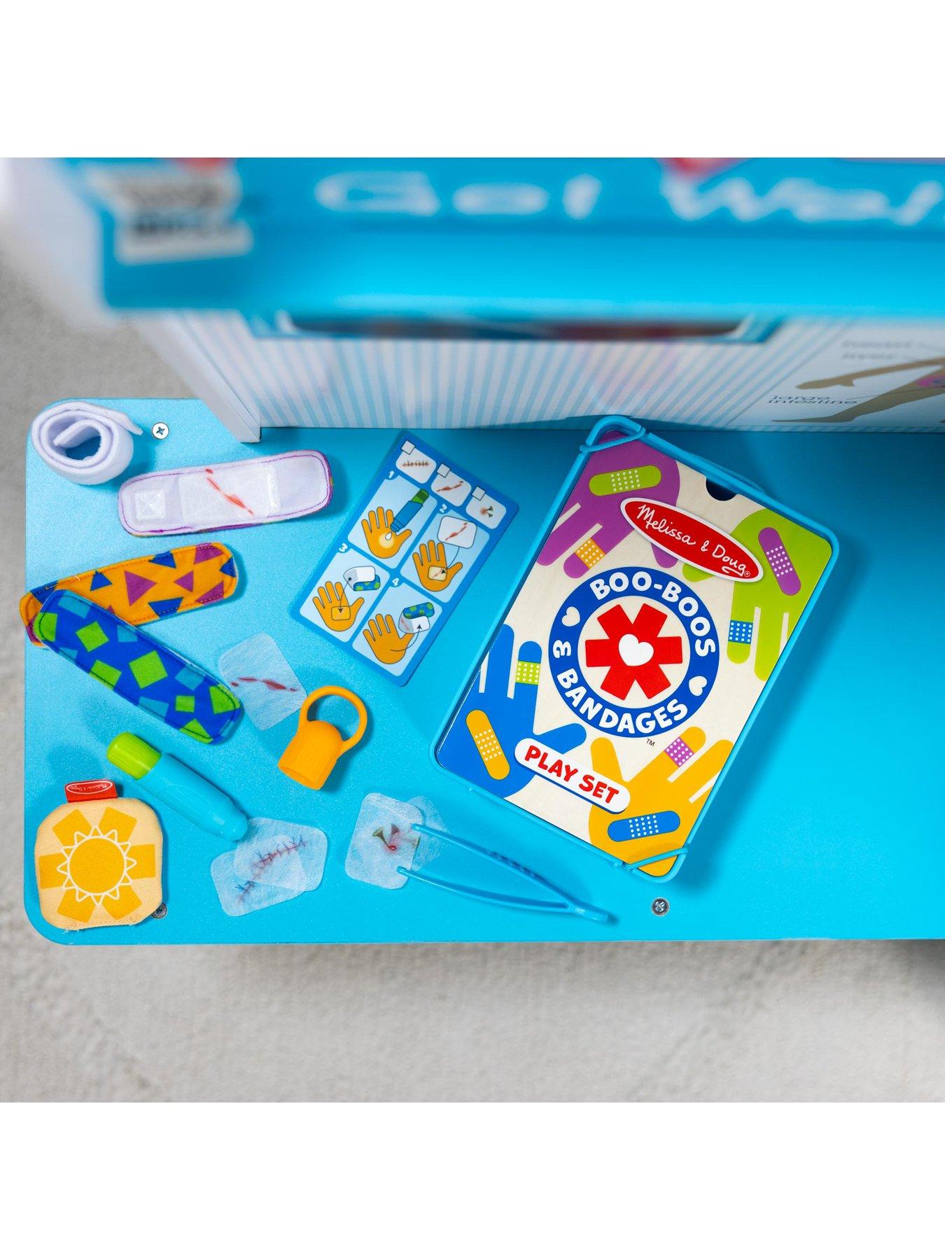 Image 4 of 5 of Melissa & Doug Boo-Boos & Bandages Reusable Play Set