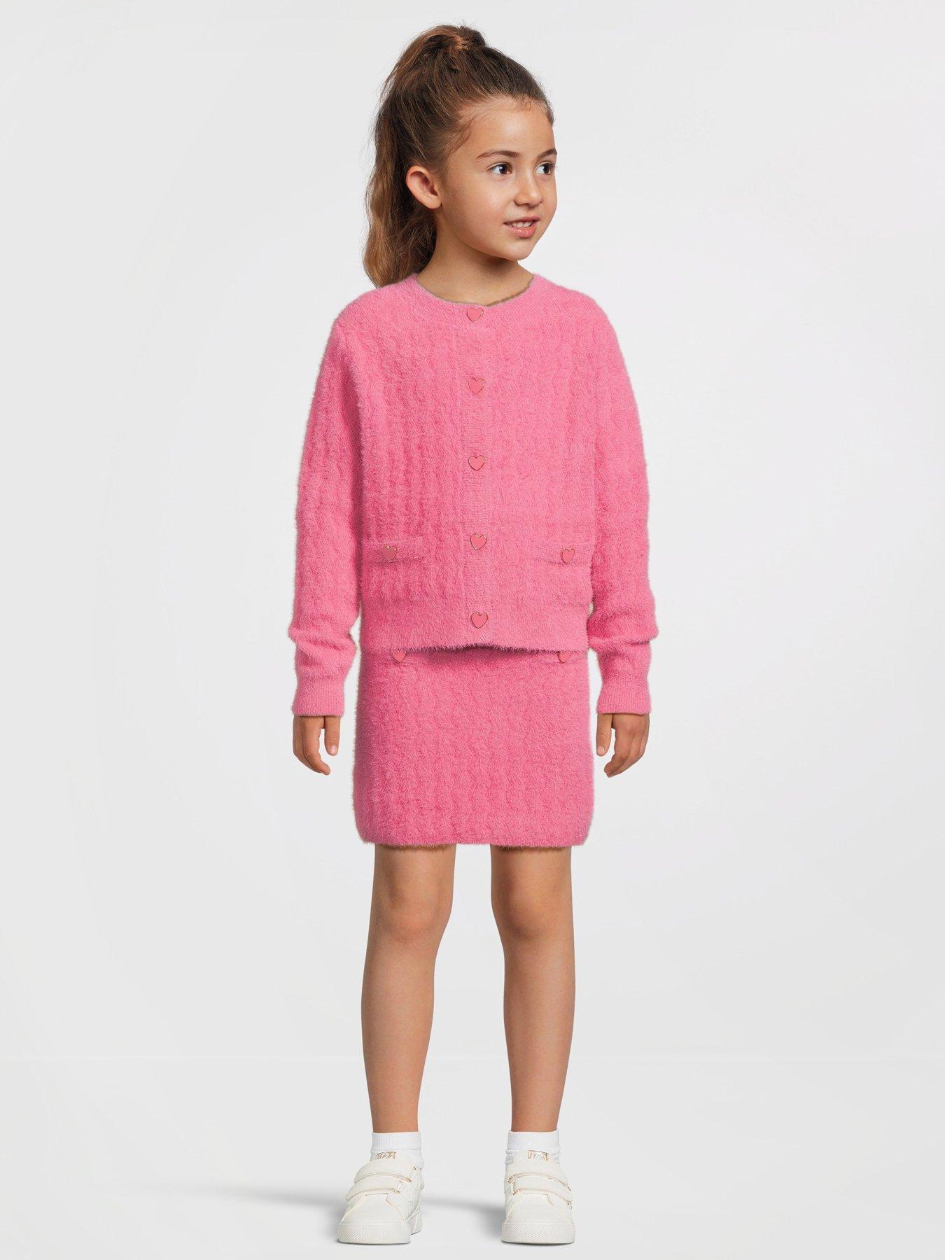 Pink sweater sets best sale