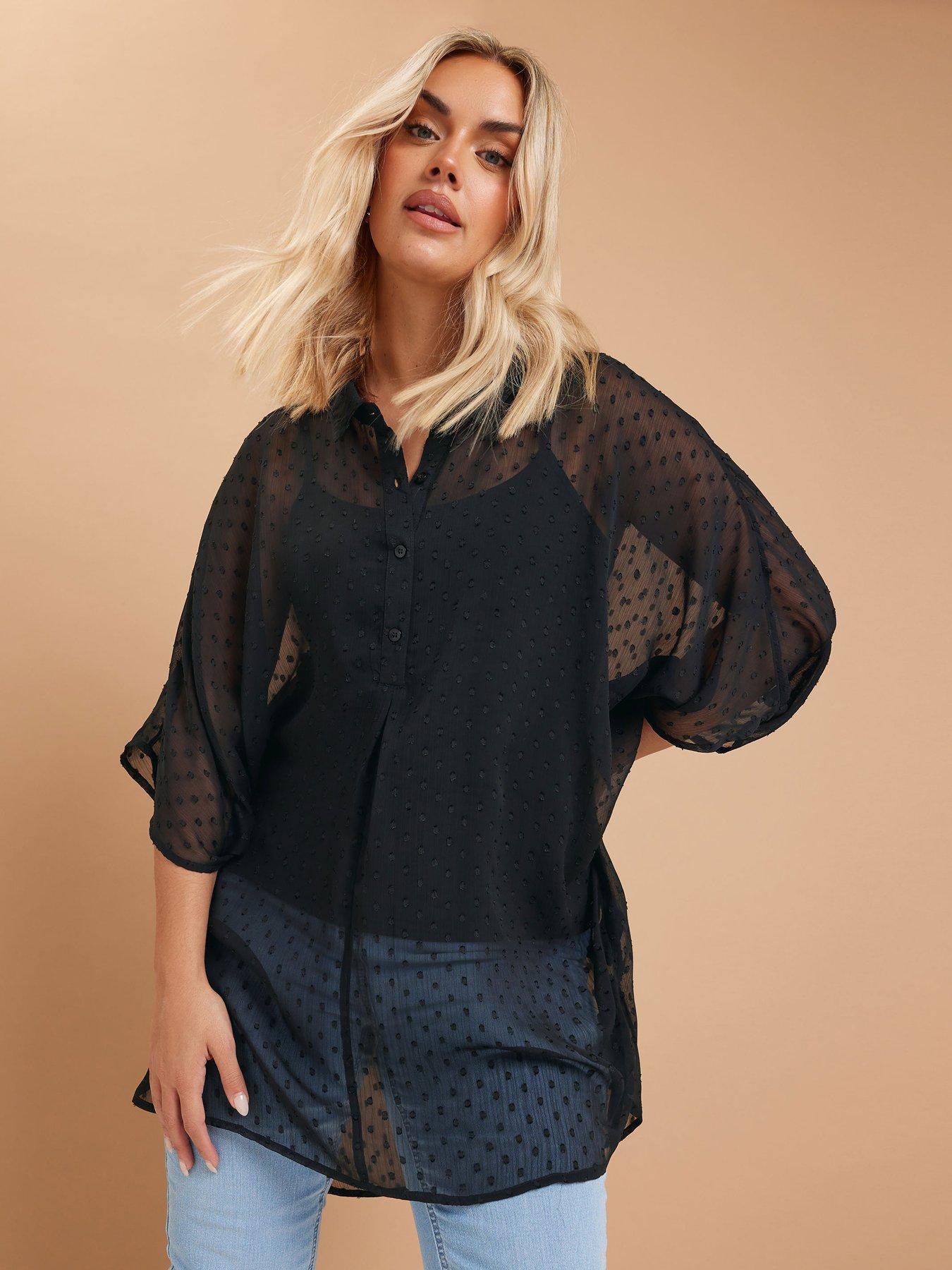 undefined Curve Over Head Sheer Shirt