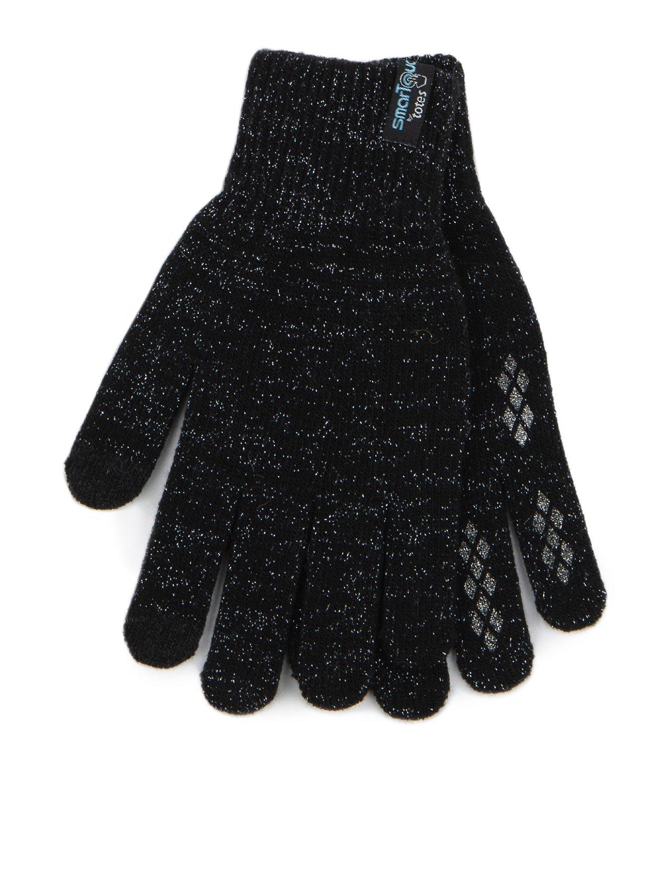 undefined Stretch Knitted ST Gloves - Black