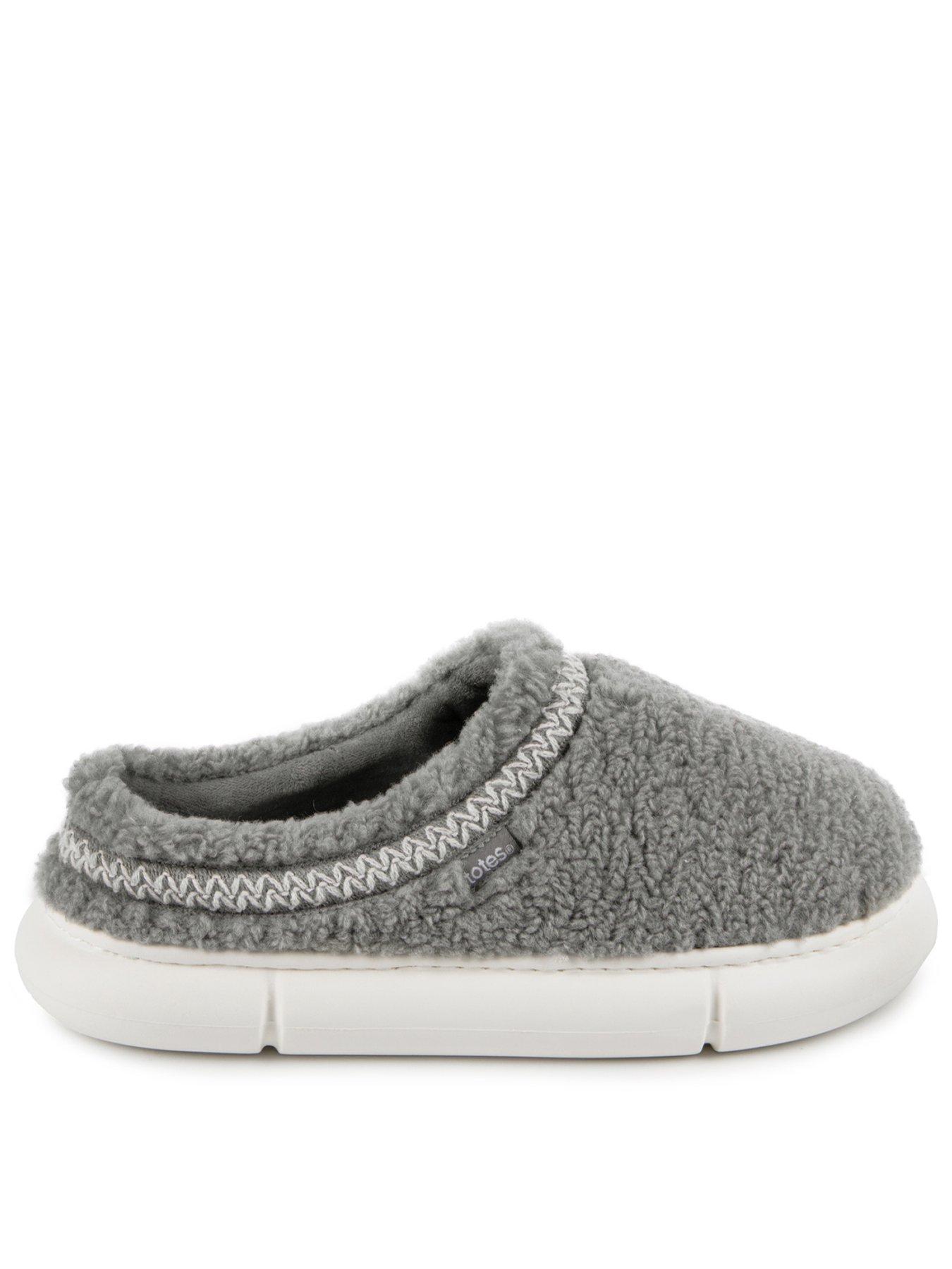 undefined Icon Borg Cloud Swept Back Mule Slippers - Grey
