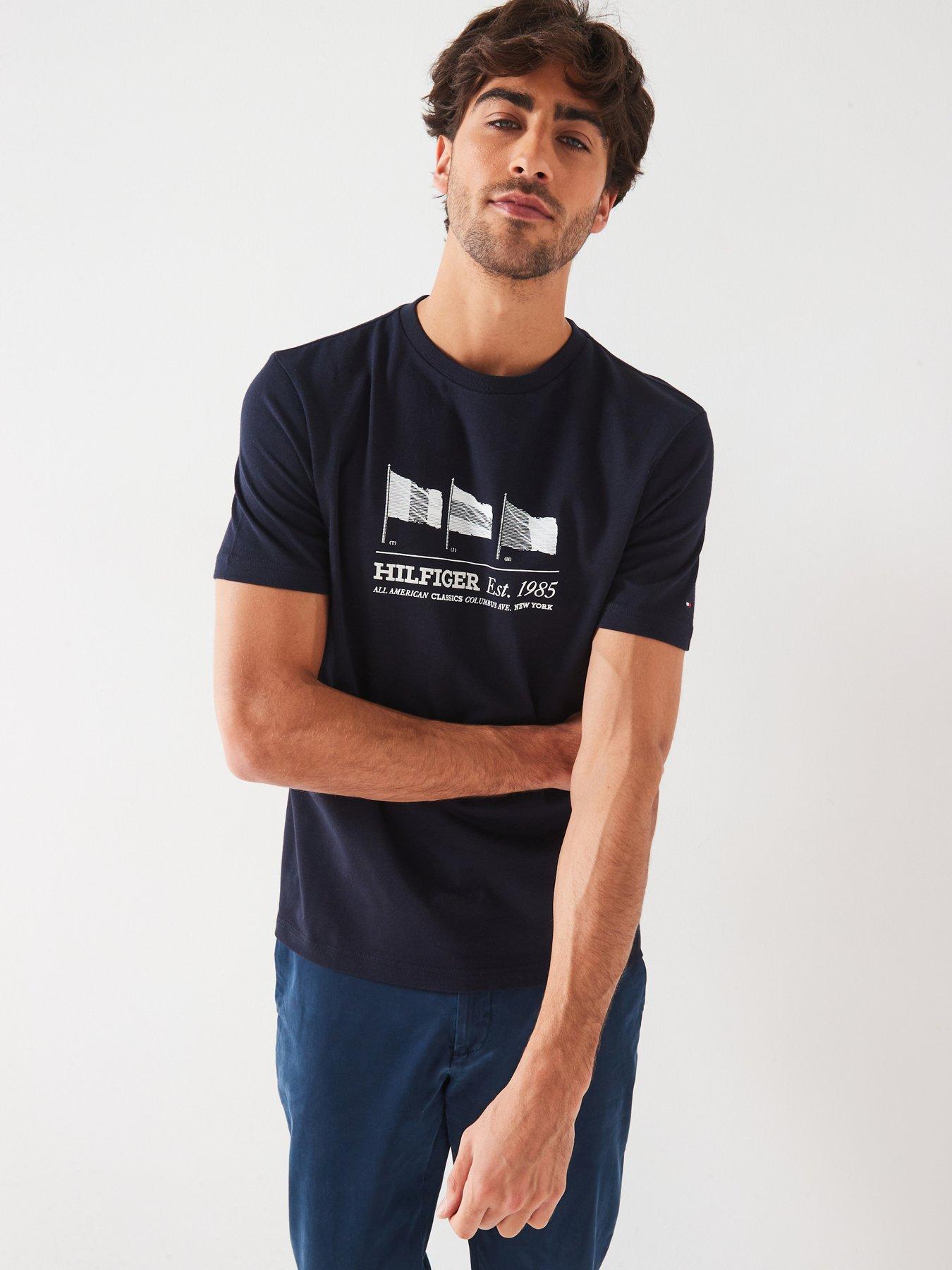 undefined Flags T-Shirt - Navy