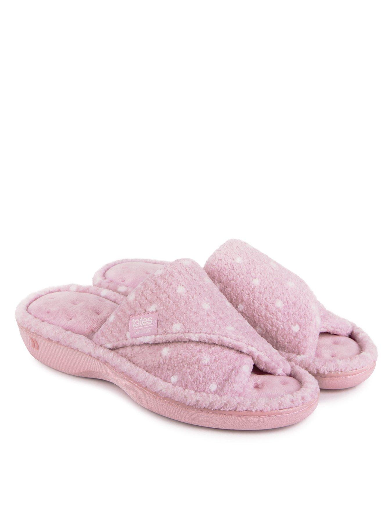 Womens Pink Slippers | Dusky & Hot Pink | Very