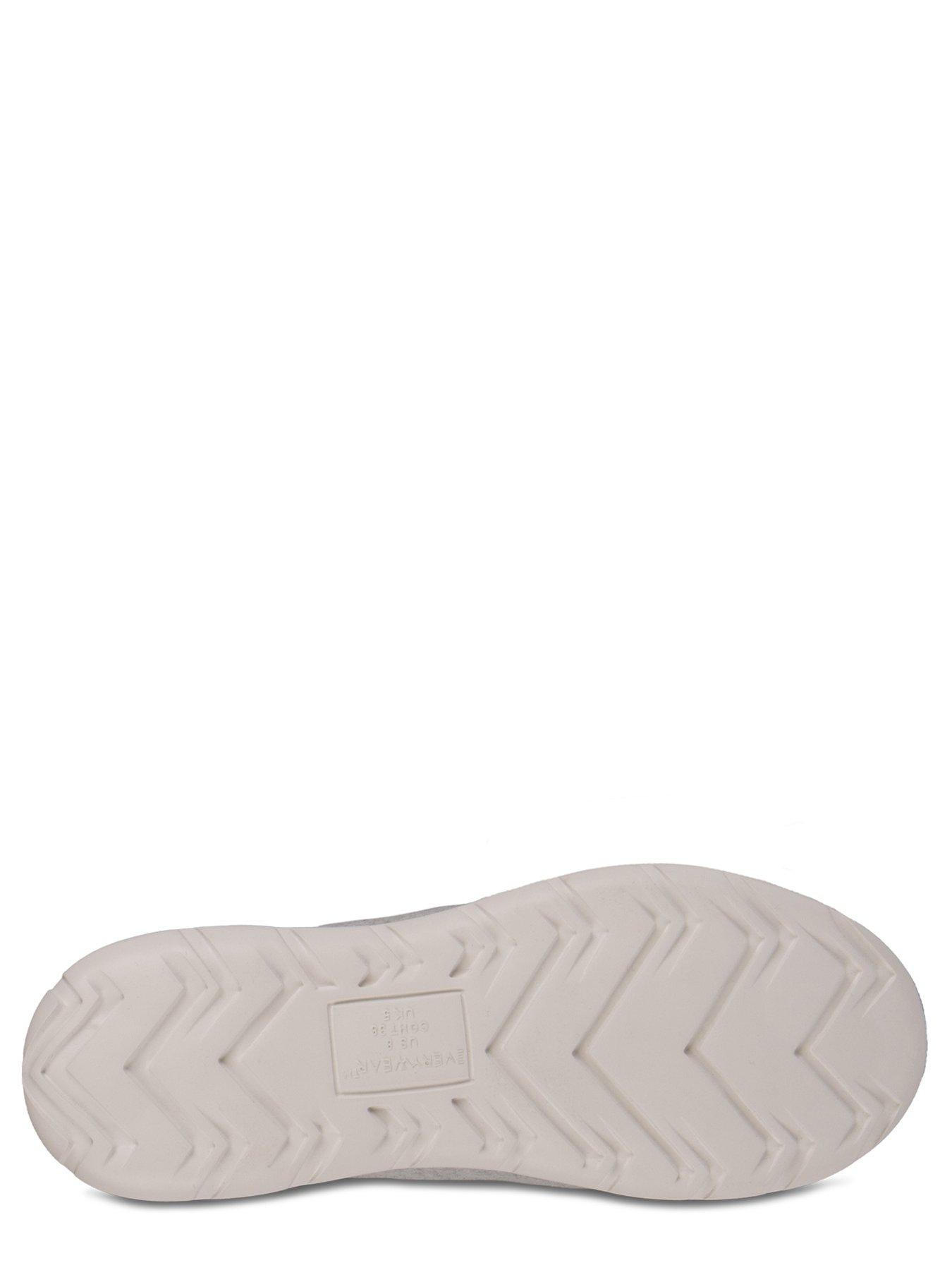 Image 4 of 5 of TOTES Isotoner Isoflex Felt Full Back Slippers - Grey