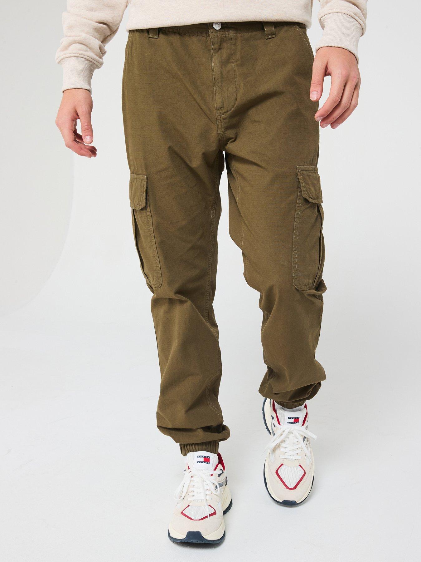 undefined Ryan Straight Fit Ripstop Cargo Pants - Green