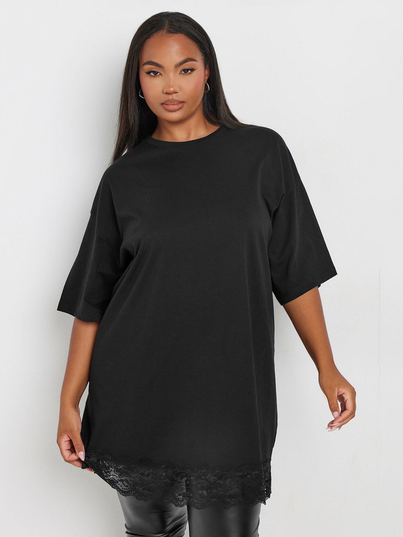 Oversized cotton shirt dress sales
