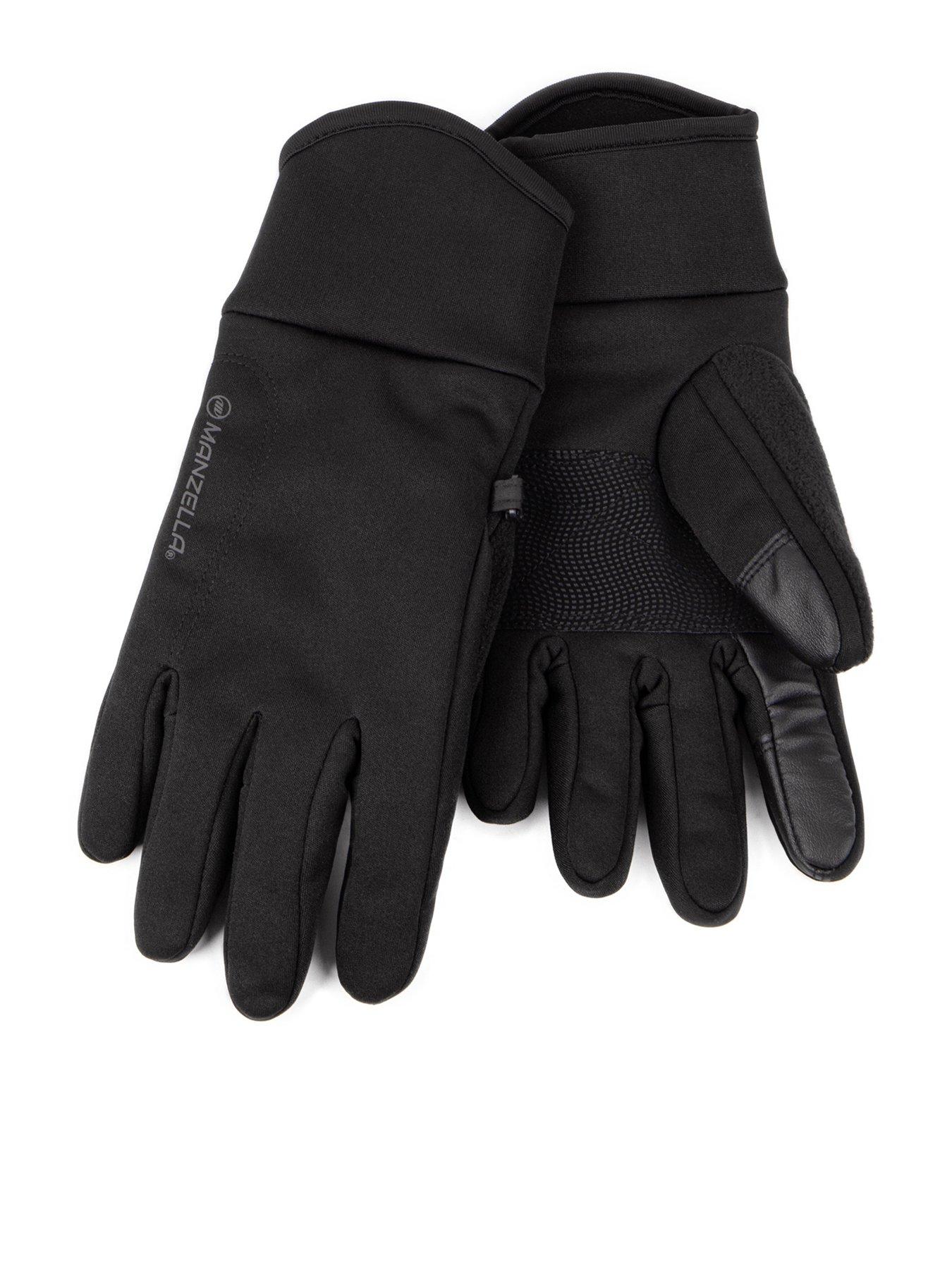 TOTES Isotoner Manzella Gloves-Warmest - Black