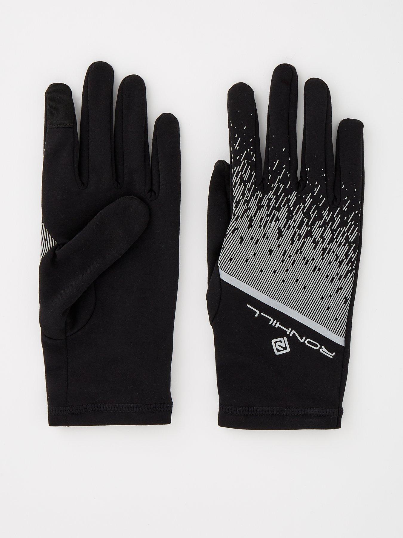 Ronhill Unisex Reflect Running Glove-Black