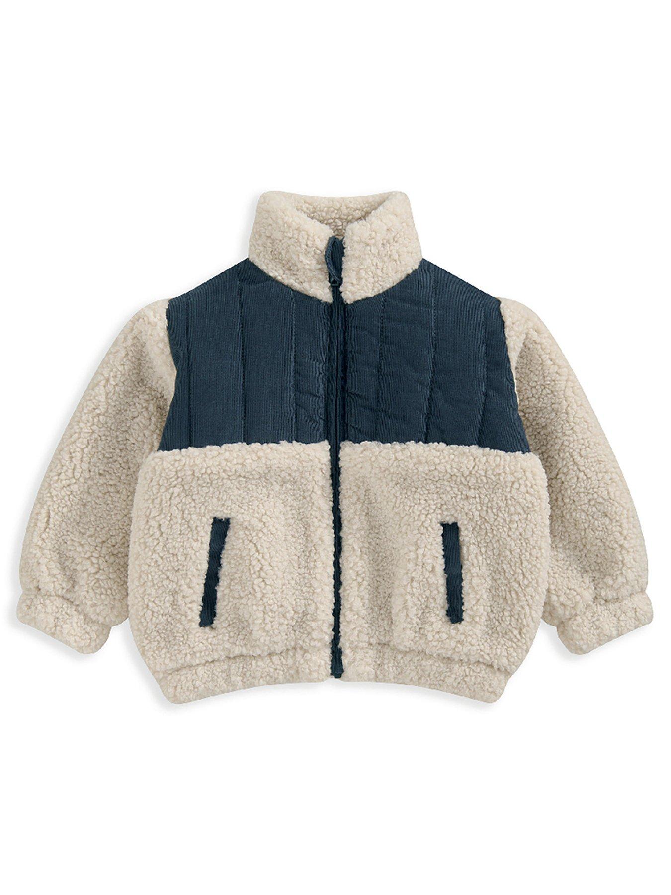 Baby Boys Fleece Jacket Beige