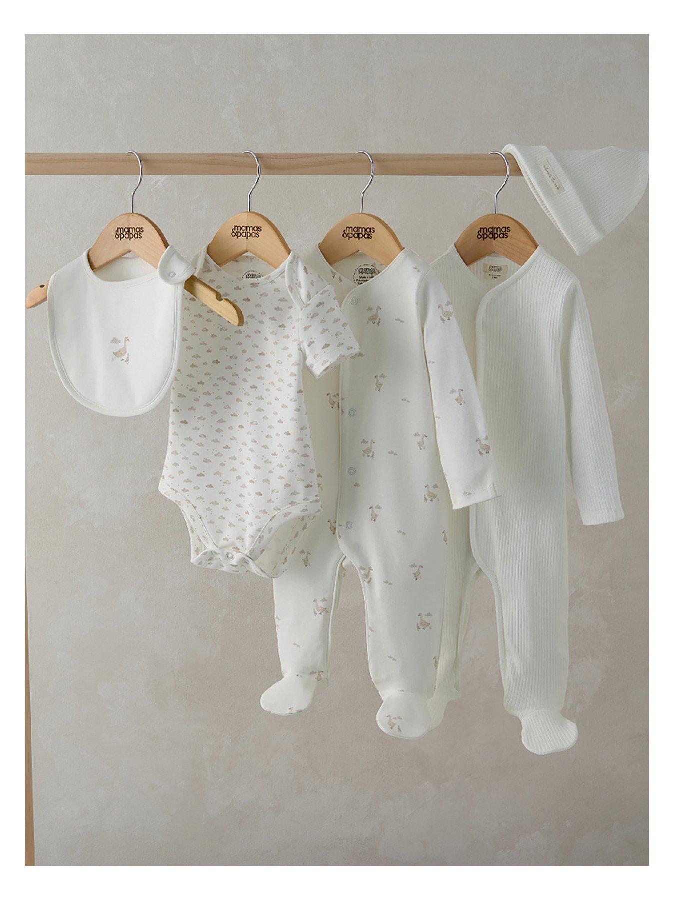 Mamas & Papas Baby Unisex Duckling 5 Piece Set - Beige