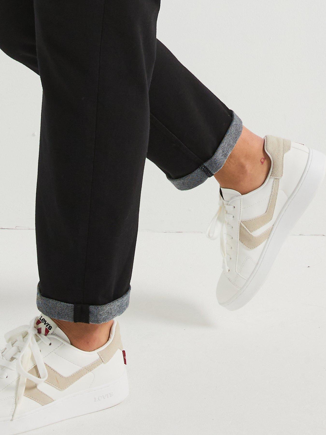 Image 4 of 6 of V by Very Curve Stretch Comfort Straight Leg Jean - Black