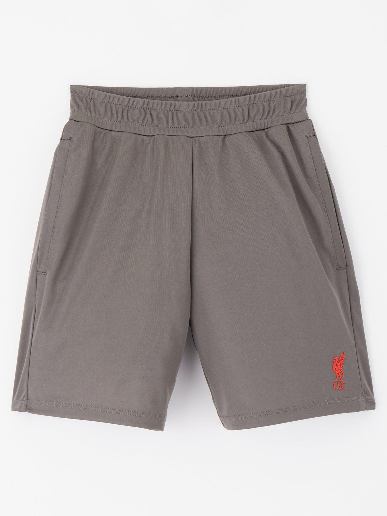 Image 2 of 5 of Liverpool FC Logo Shorts - Grey