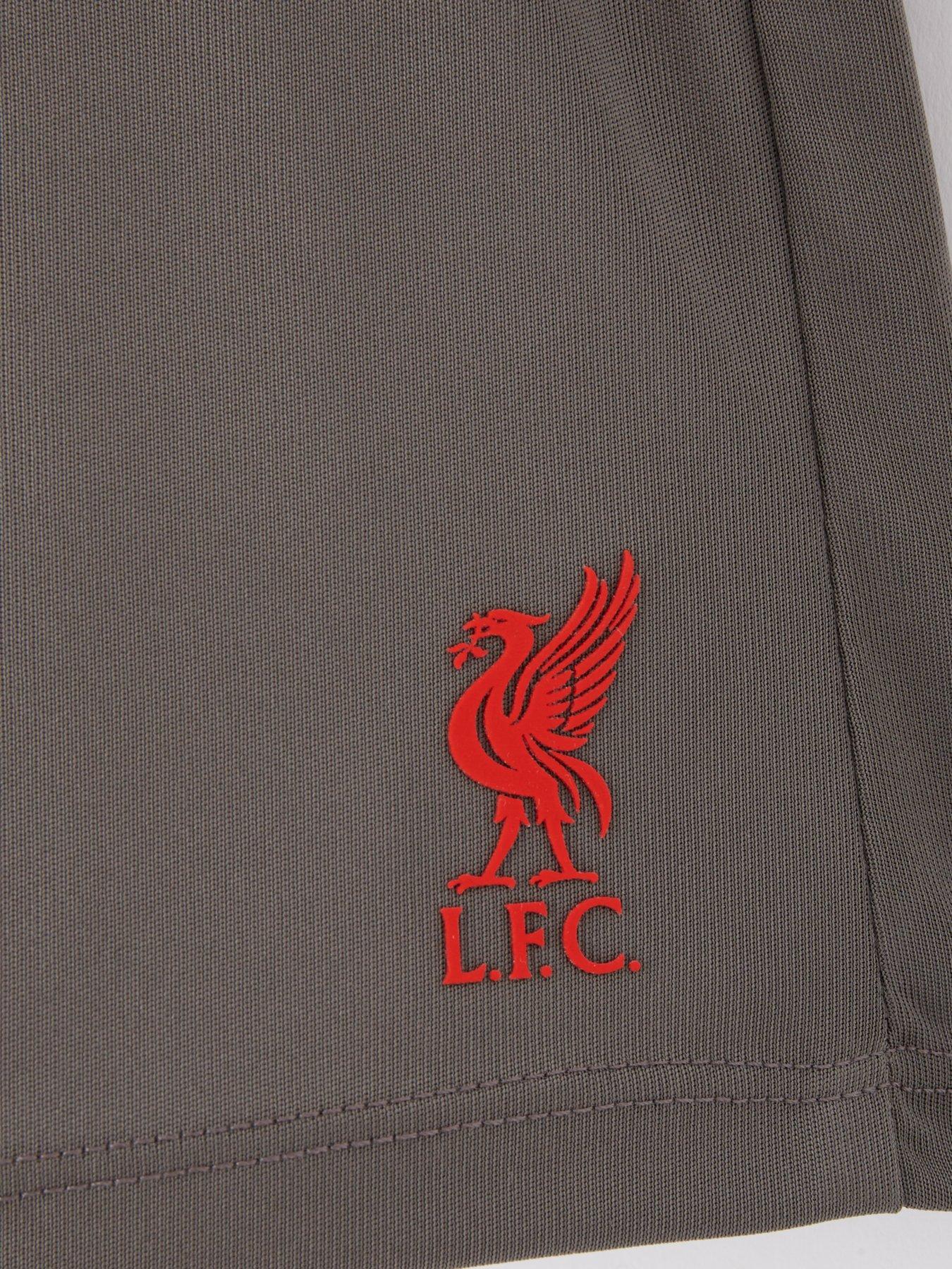 Image 4 of 5 of Liverpool FC Logo Shorts - Grey