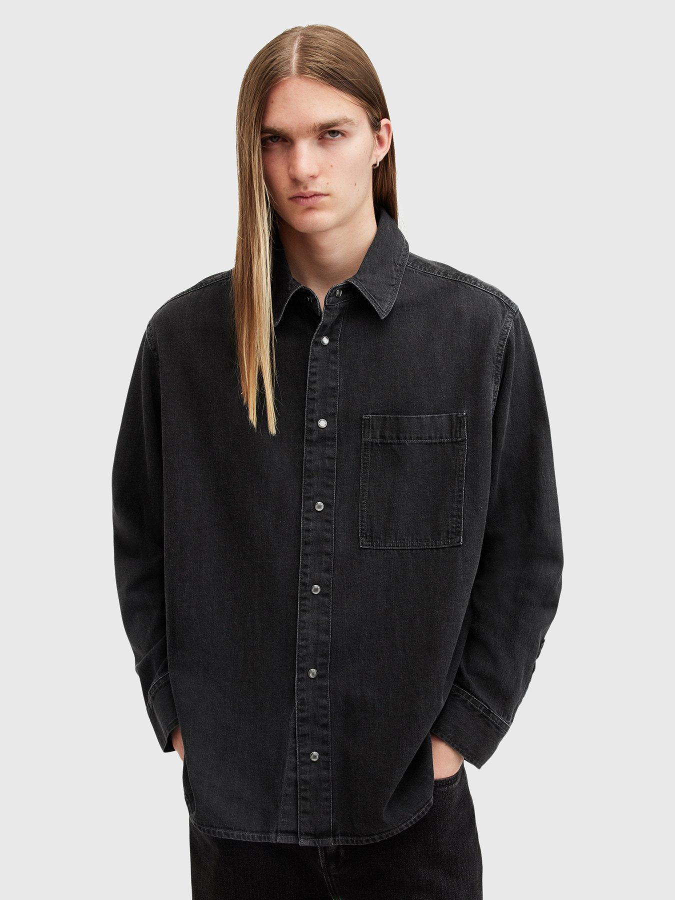 undefined Tolhurst Long Sleeve Shirt - Black