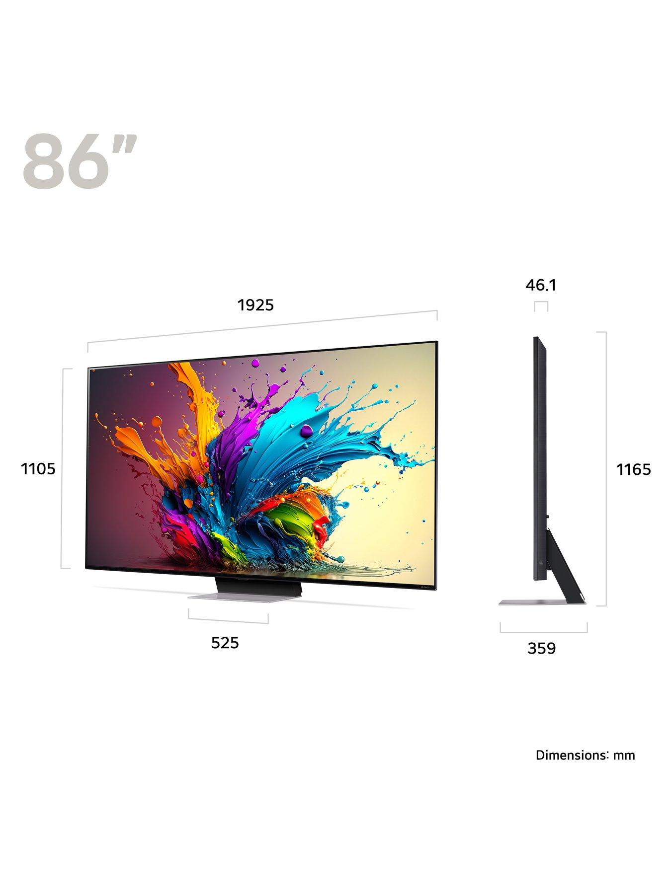 Image 2 of 7 of LG QNED91 86" 4K HDR QNED MiniLED Smart AI TV - 86QNED91T6A.AEK