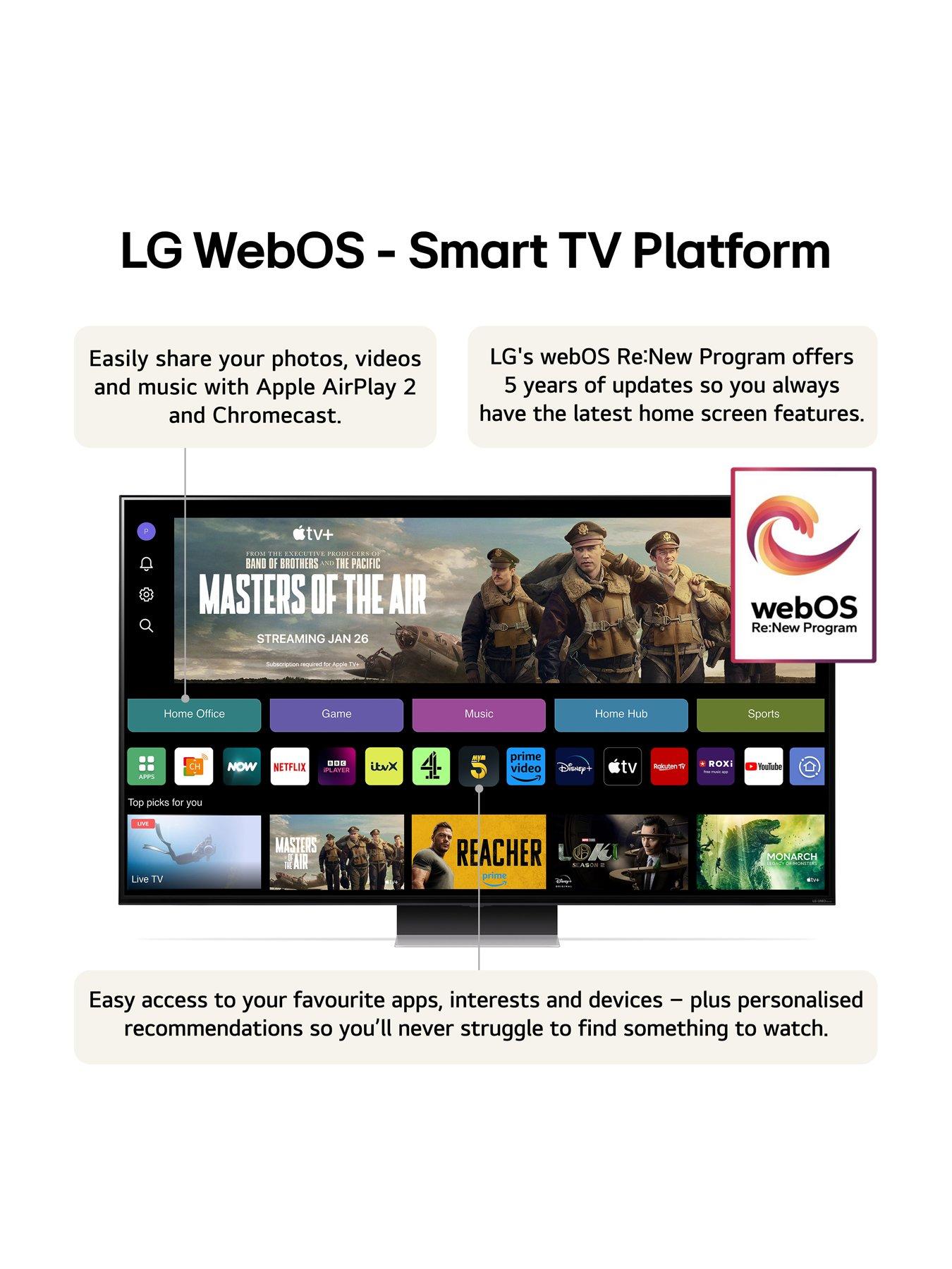 Image 4 of 7 of LG QNED91 86" 4K HDR QNED MiniLED Smart AI TV - 86QNED91T6A.AEK