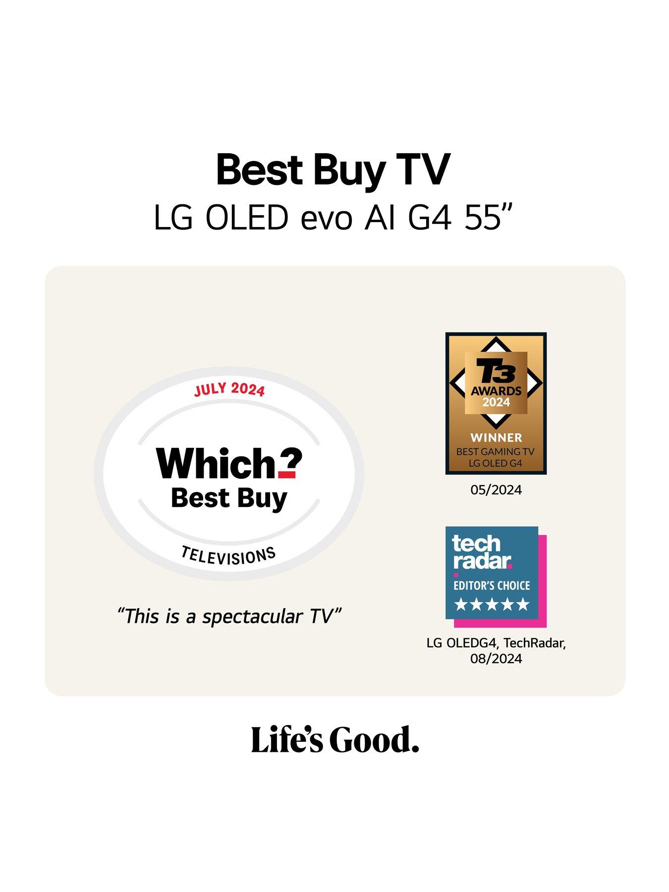 Image 7 of 7 of LG OLED Evo G4, 55-inch, 4K UHD, Smart TV 2024