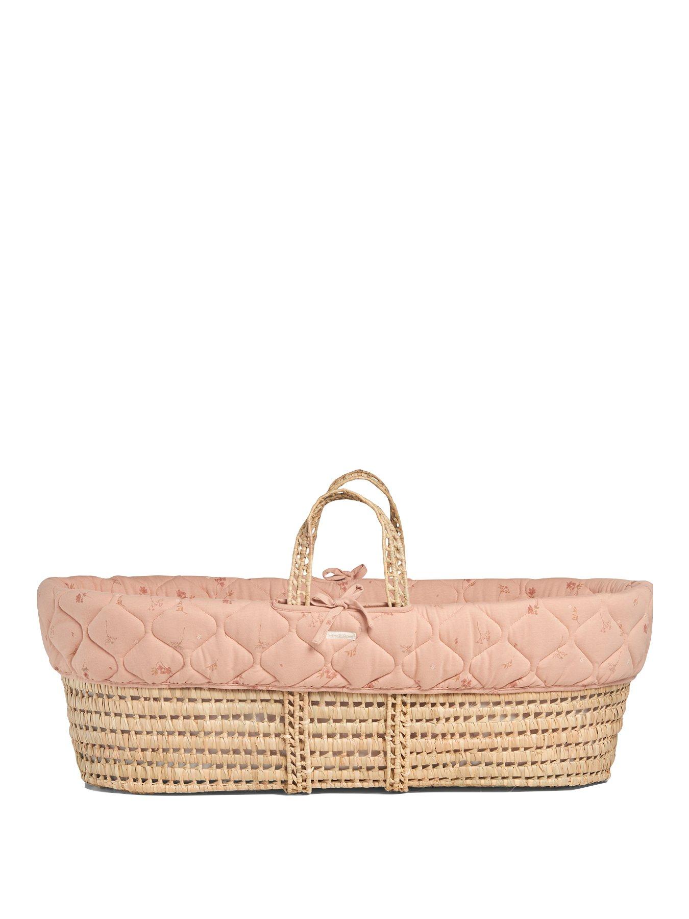 Image 2 of 6 of Mamas & Papas Moses Basket - Welcome To The World Wildflower