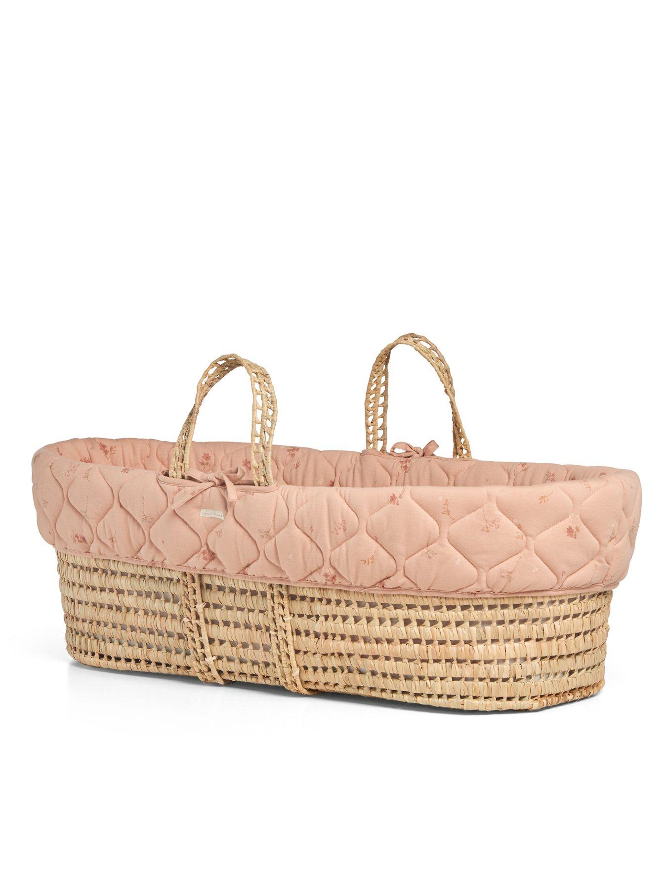 Image 5 of 6 of Mamas & Papas Moses Basket - Welcome To The World Wildflower