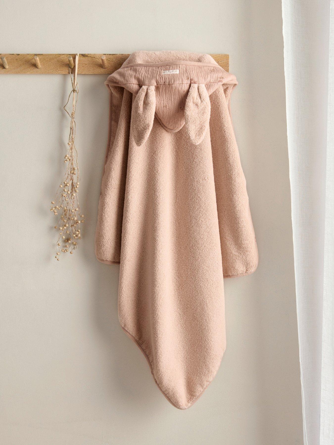 Image 1 of 5 of Mamas & Papas Hooded Towel - Welcome To The World Wildflower