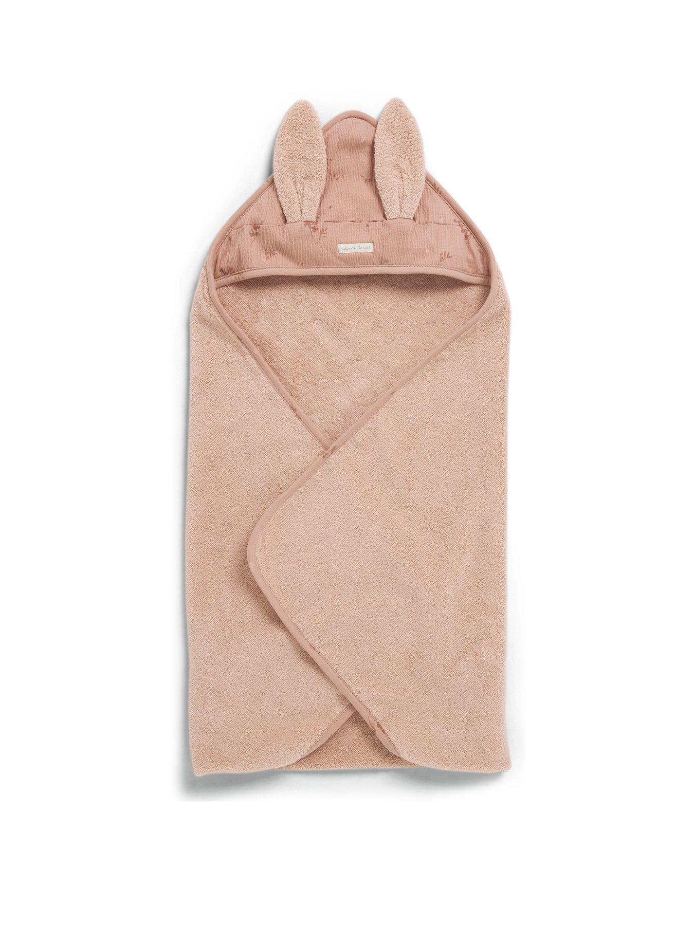 Image 3 of 5 of Mamas & Papas Hooded Towel - Welcome To The World Wildflower