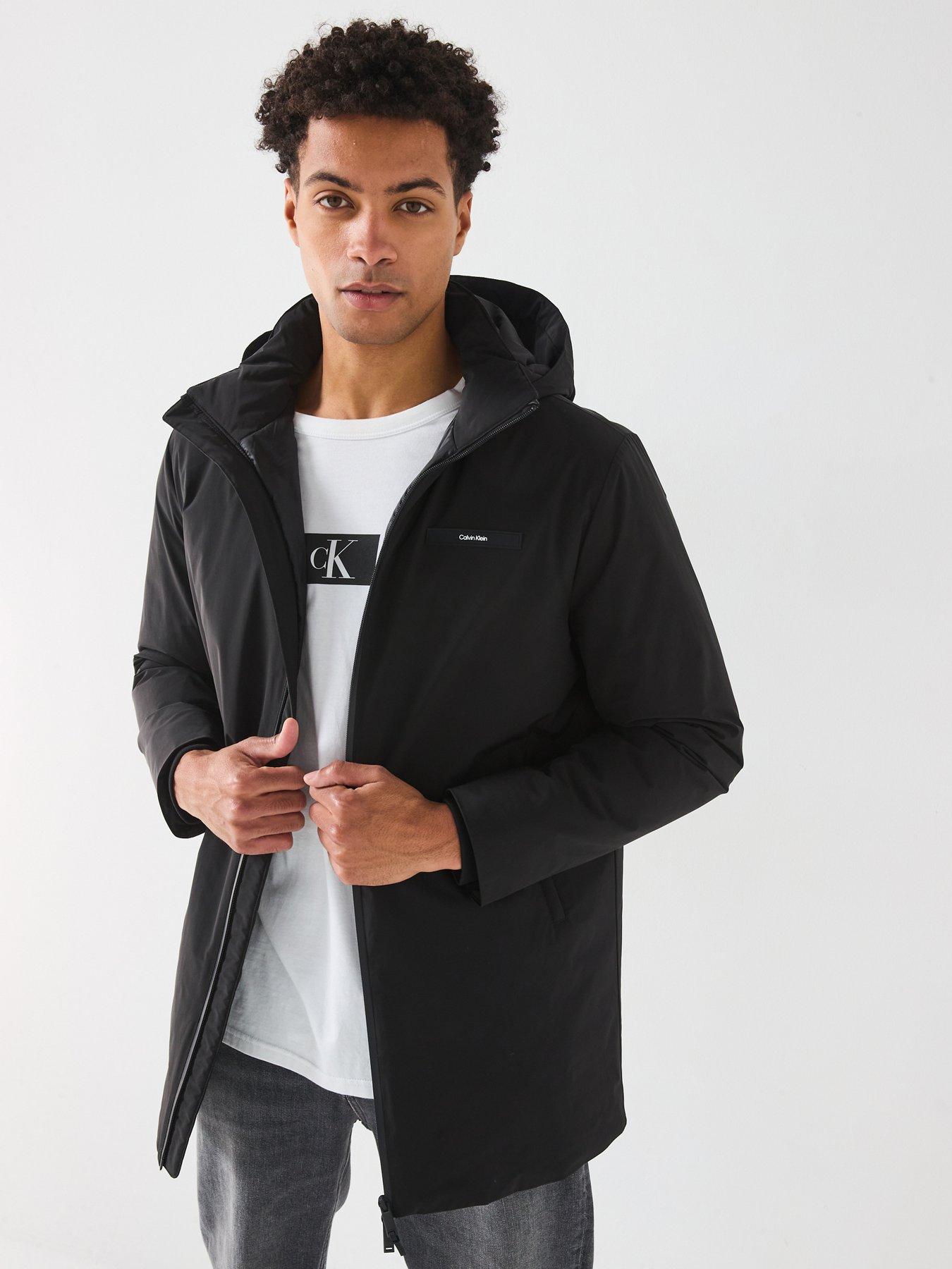 undefined Technical Midi Length Jacket - Black