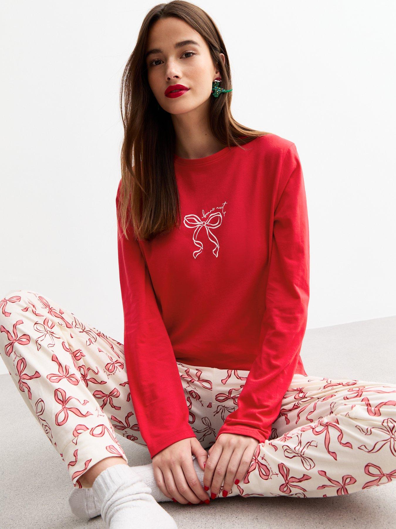 Christmas pjs new look sale