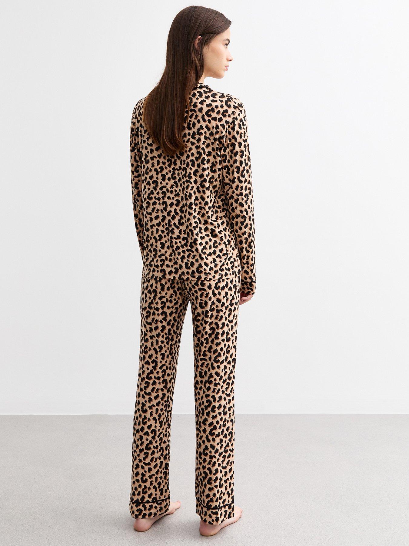 Dkny fashion leopard print pyjamas