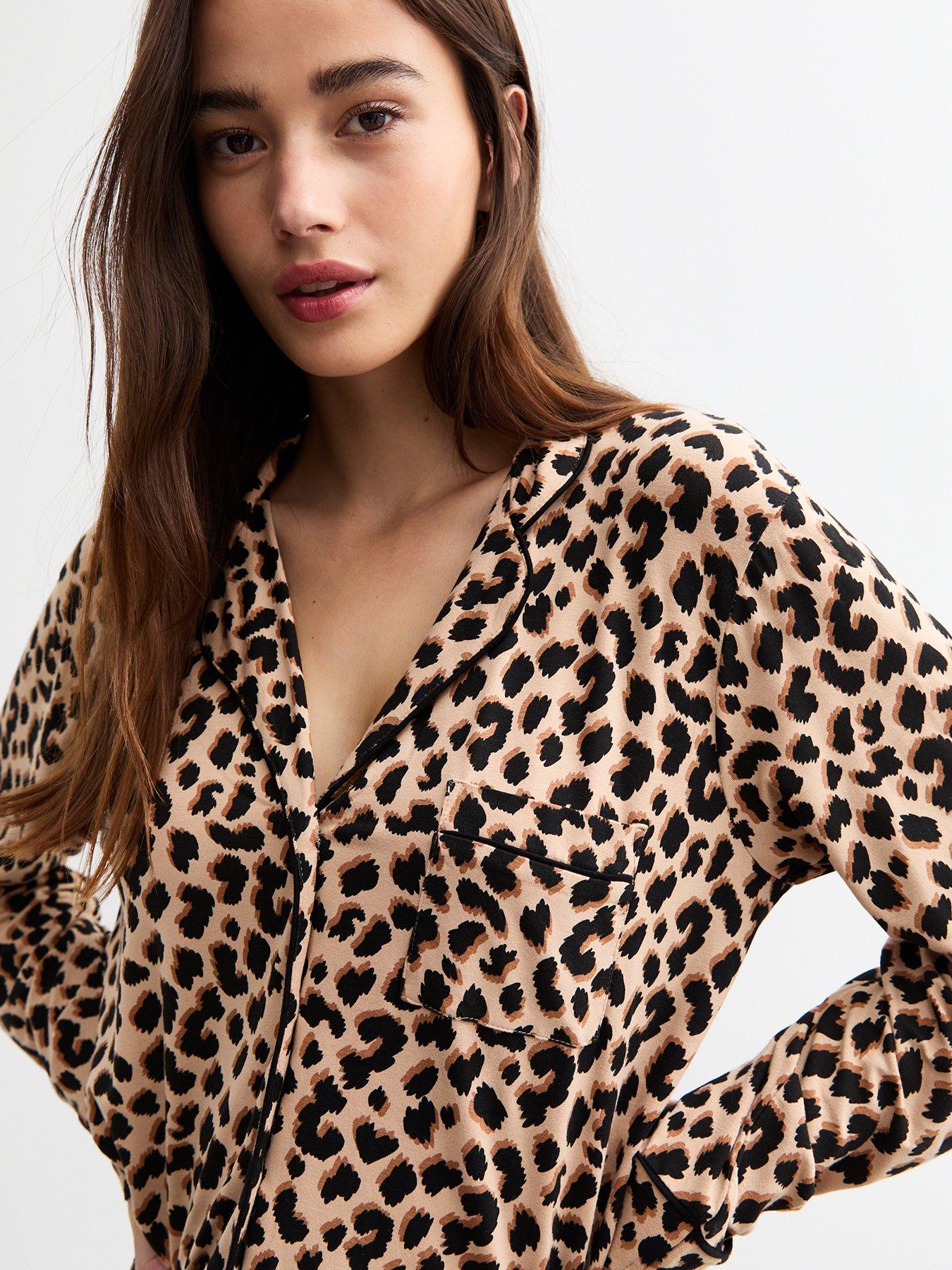 New look animal print pyjamas hotsell
