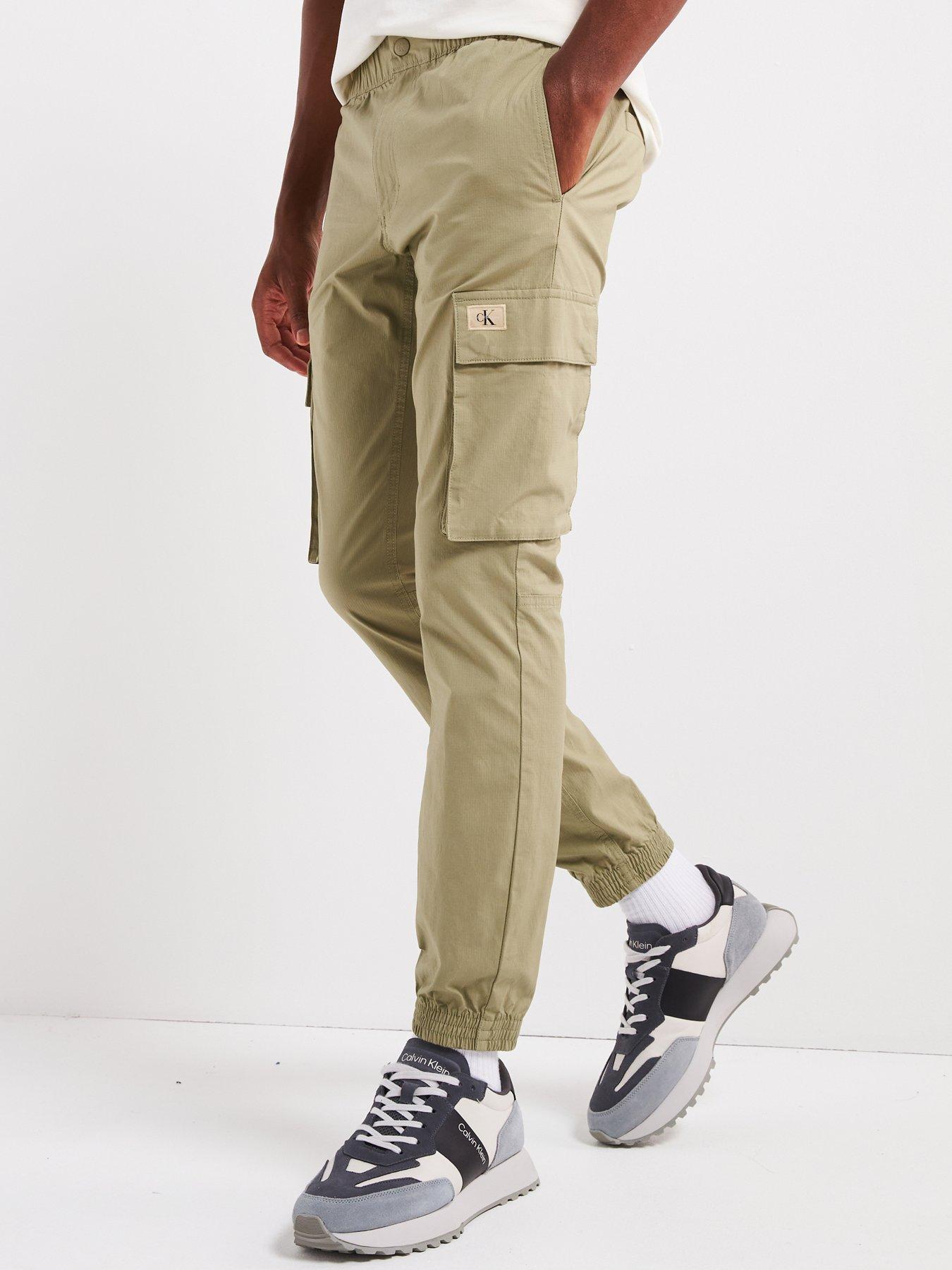 undefined Skinny Logo Cargo Pants - Green