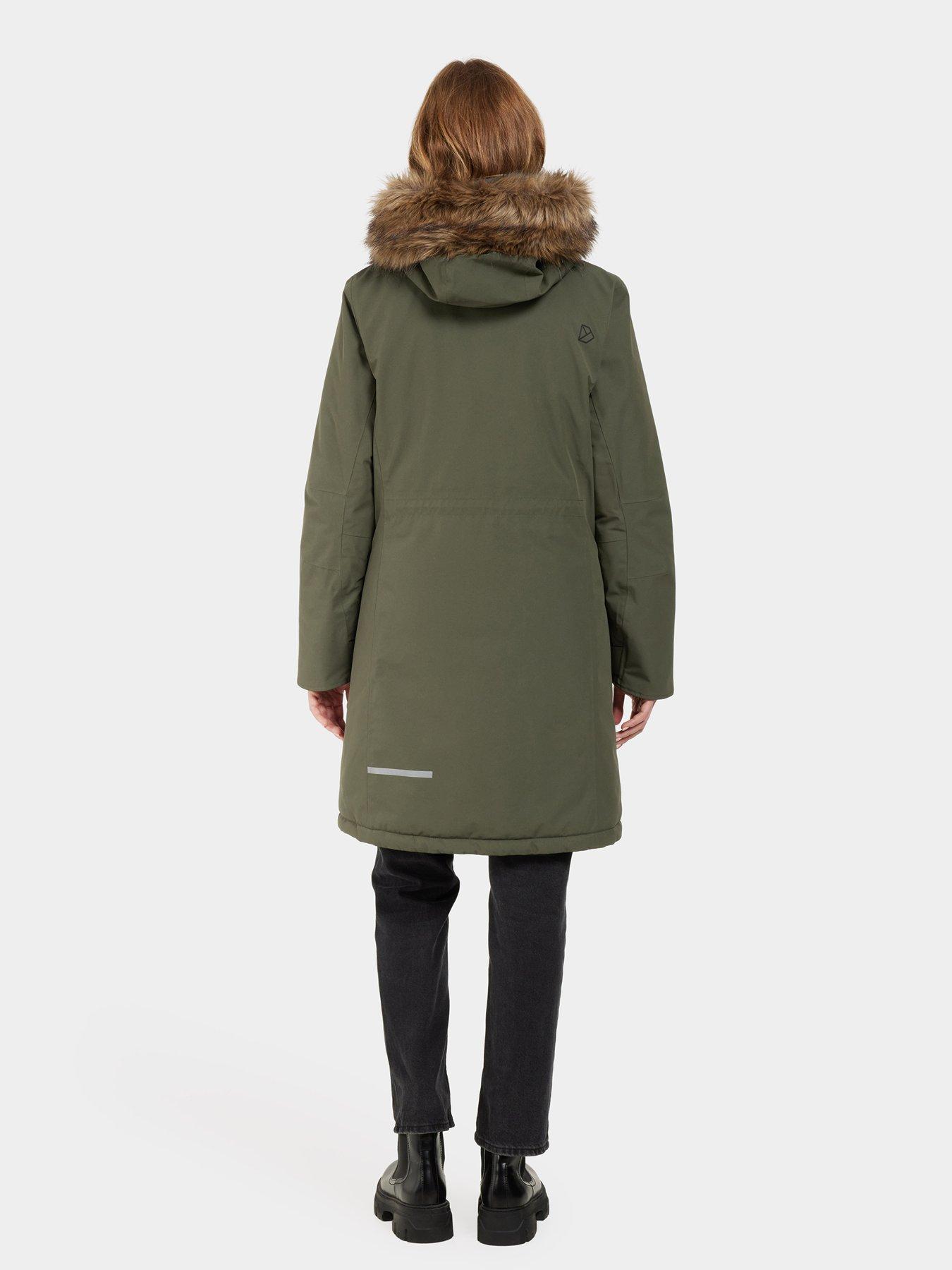 Didriksons Erika Womens Parka 3-khaki Very
