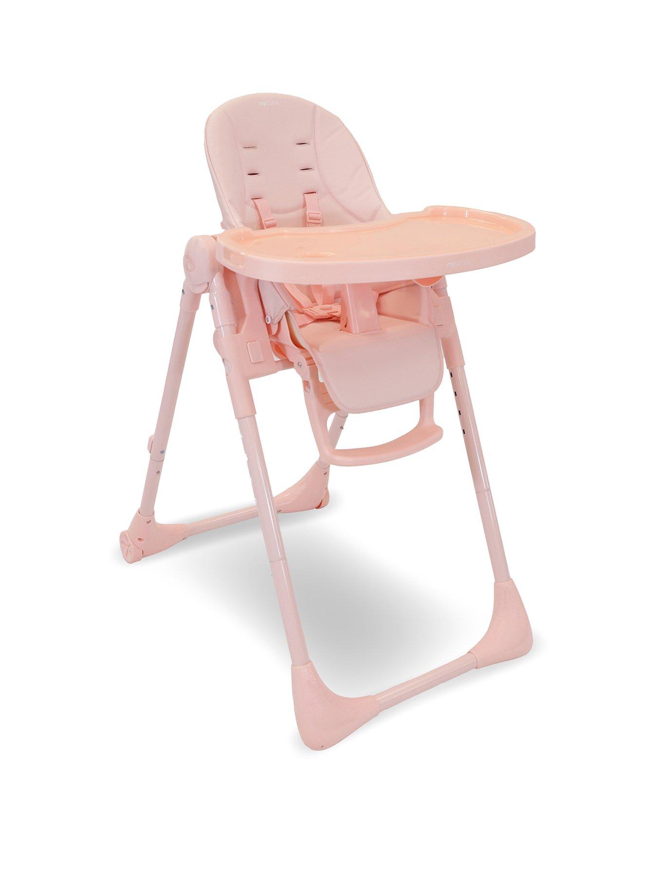 My Babiie MBHC9 Luxe Highchair from Birth - Pink