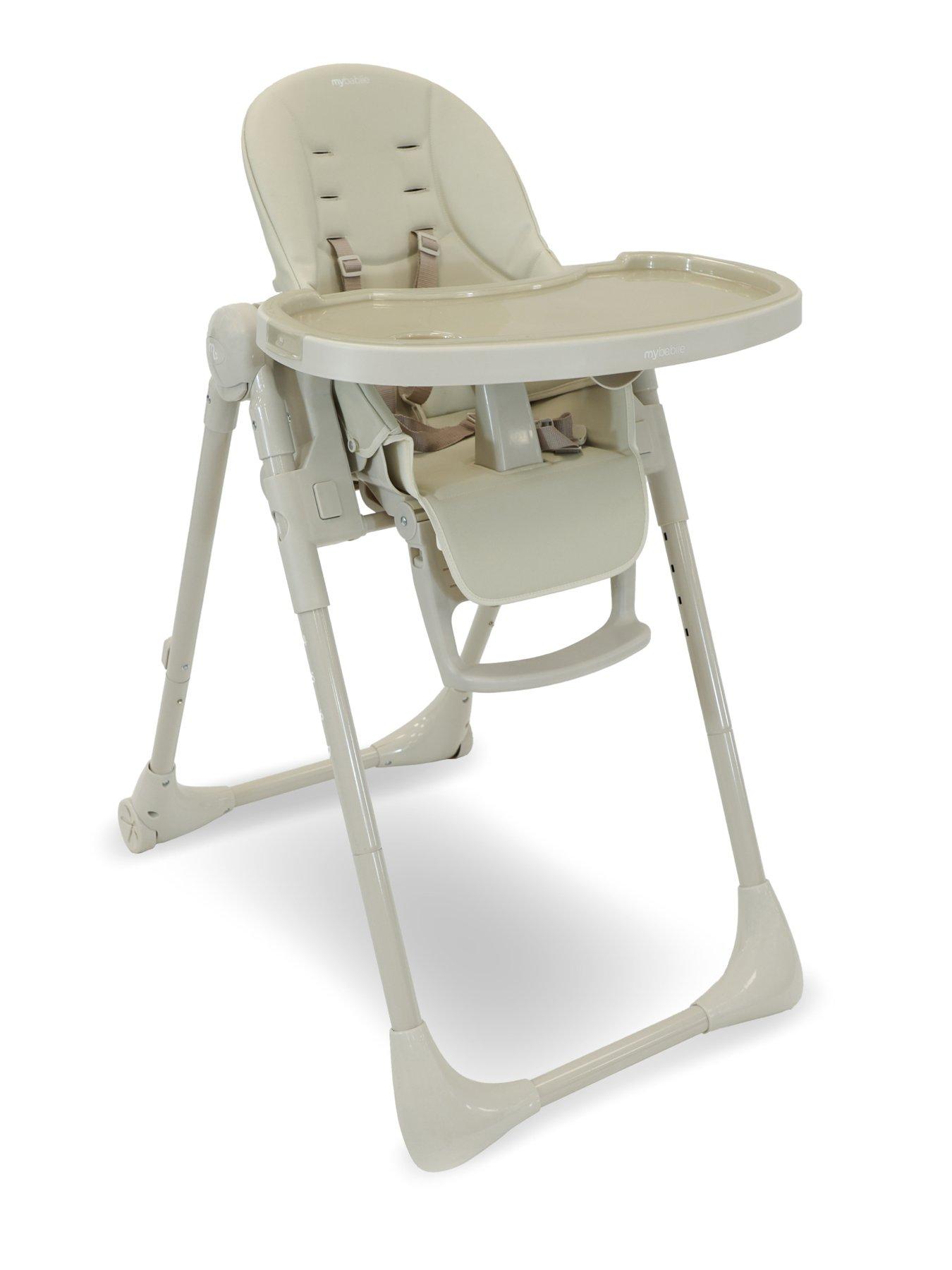 My Babiie MBHC9 Luxe Highchair from Birth - Oatmeal