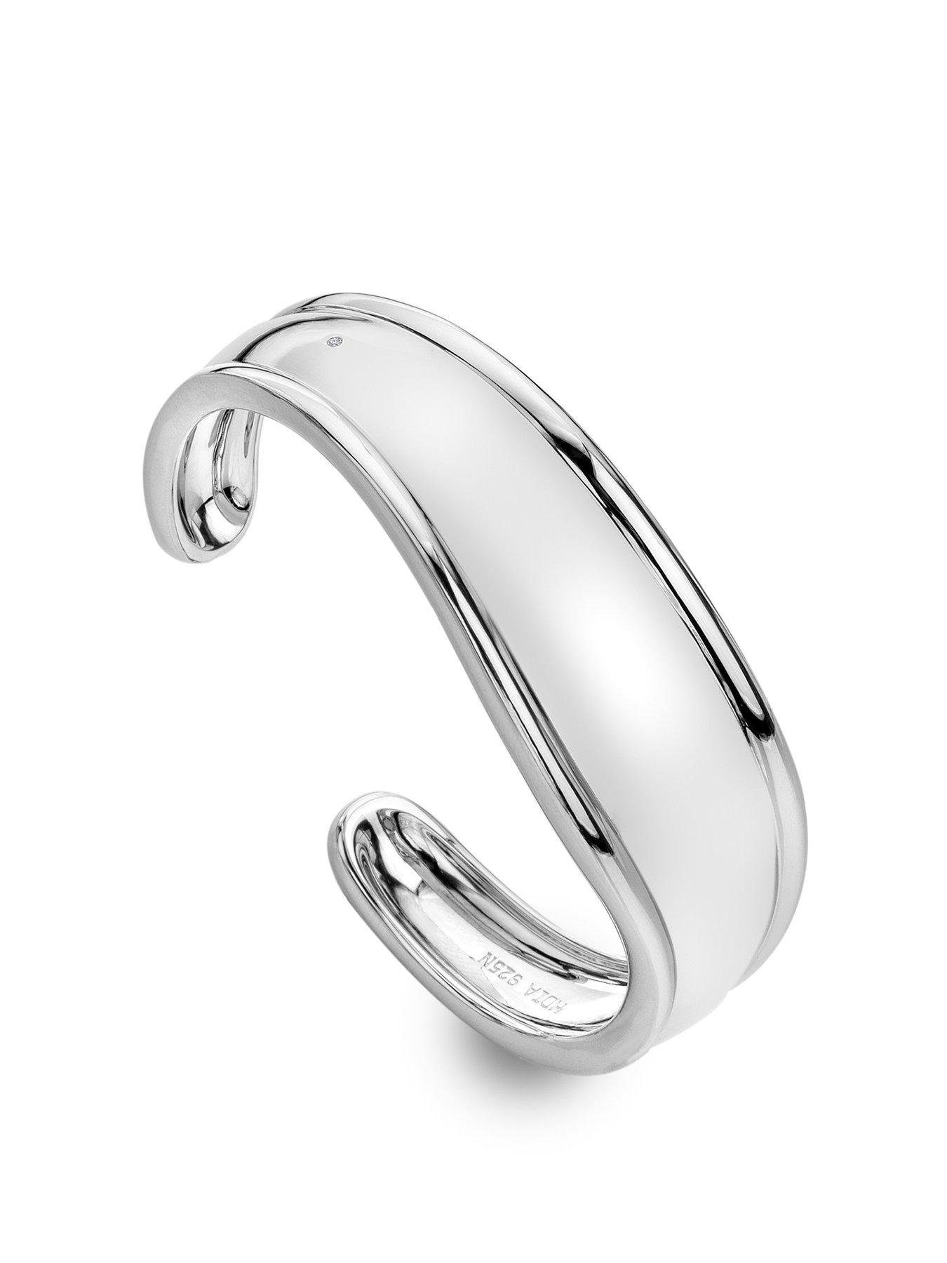 Product photograph of Hot Diamonds Hd X Tg Bangle from very.co.uk