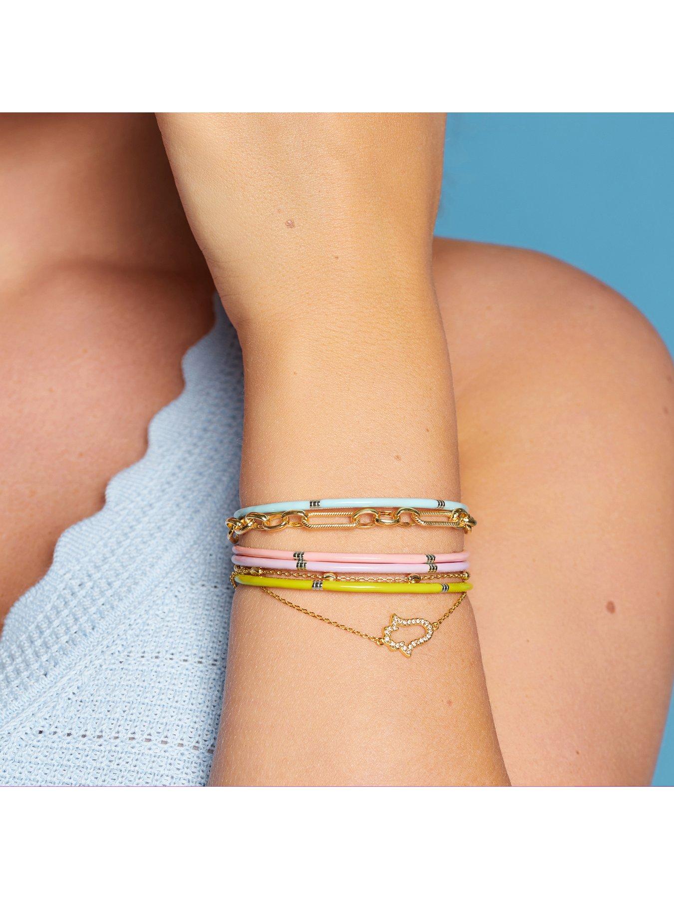 Image 2 of 3 of Hot Diamonds HD X TG Oval Bracelet - Gold Plated