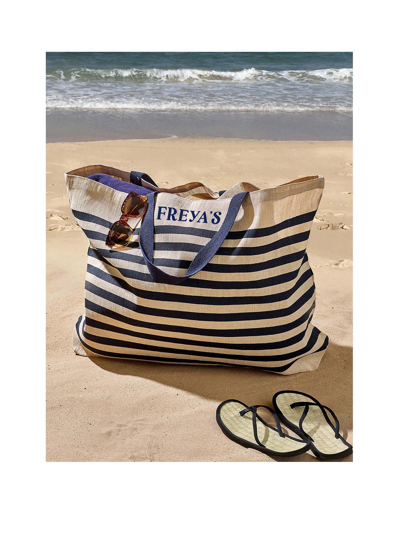 undefined Personalised Extra large Beach Bag
