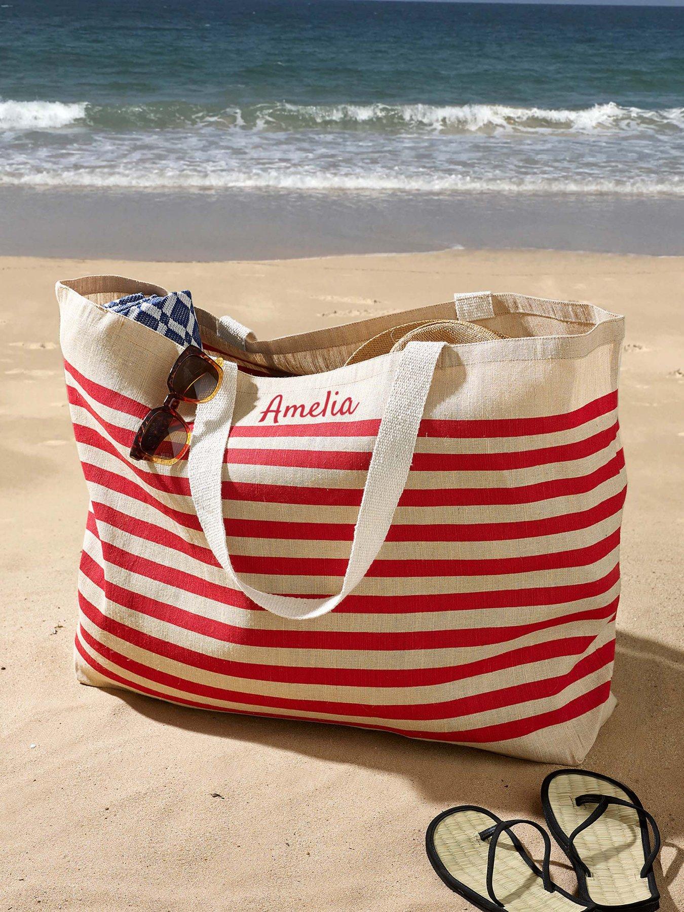 Love Abode Personalised Extra large Beach Bag Very