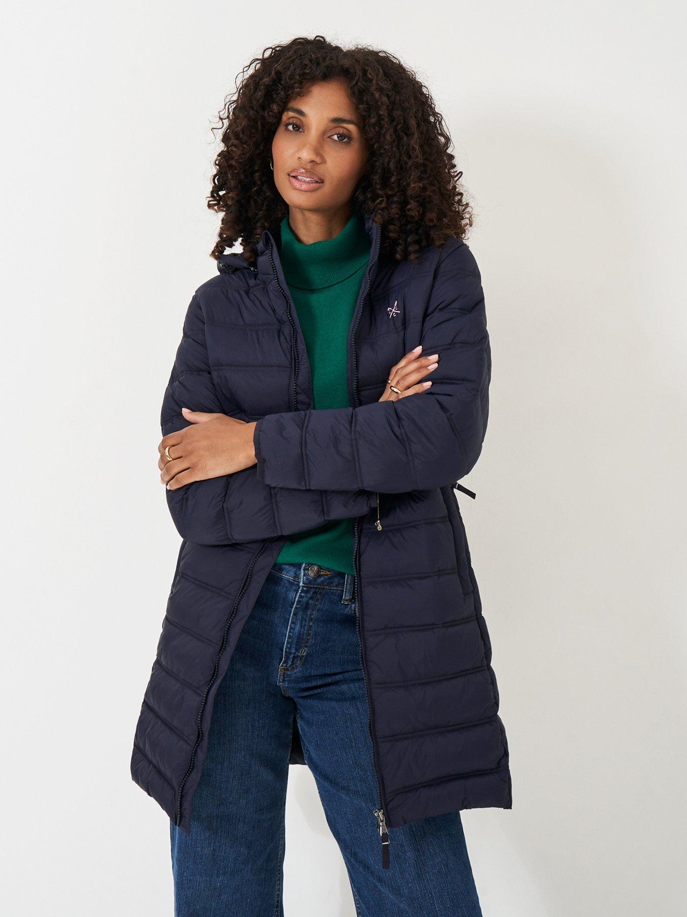 Womens Blue Coats Jackets Navy Very