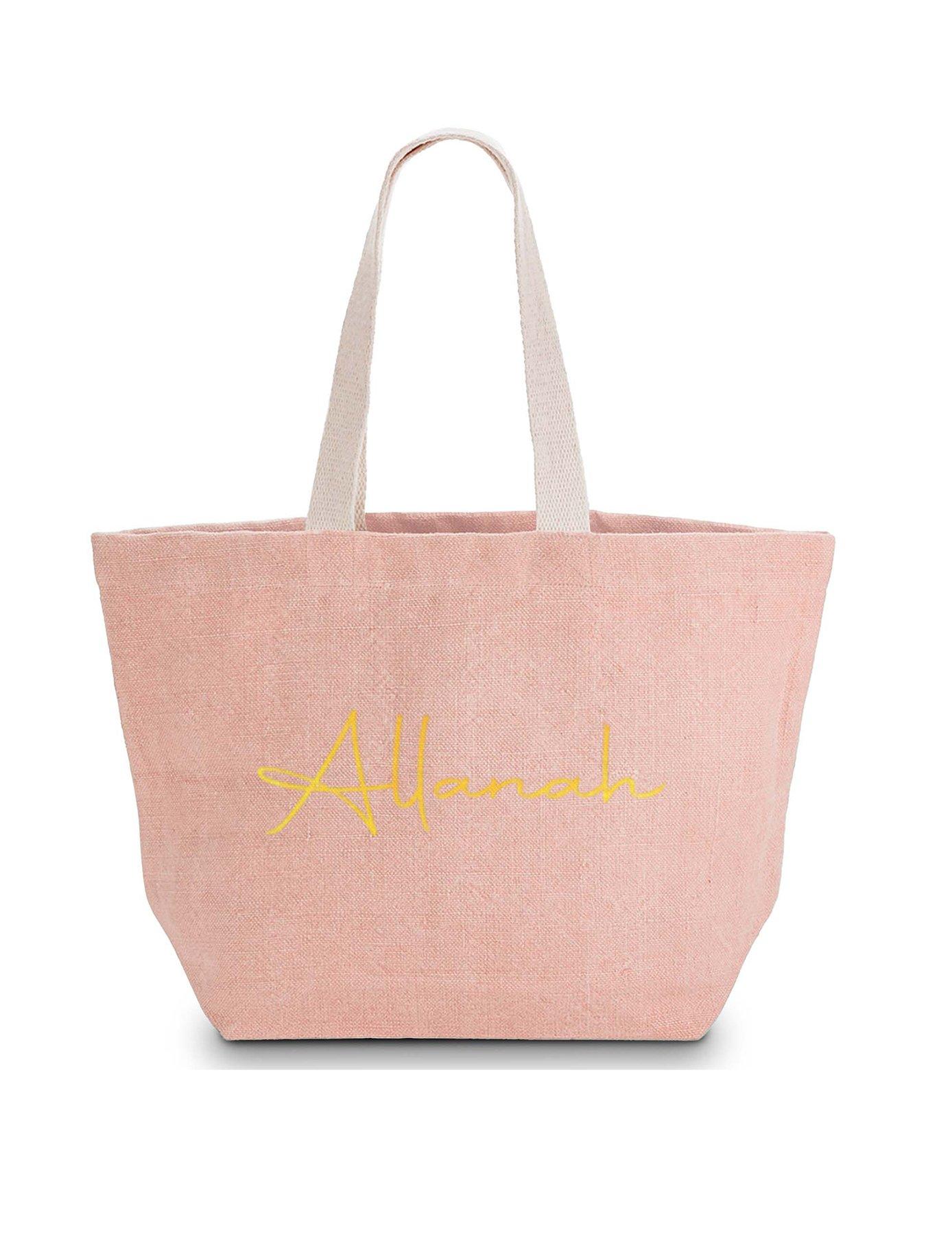 undefined Personalised Heavy soft washed Jute Bag