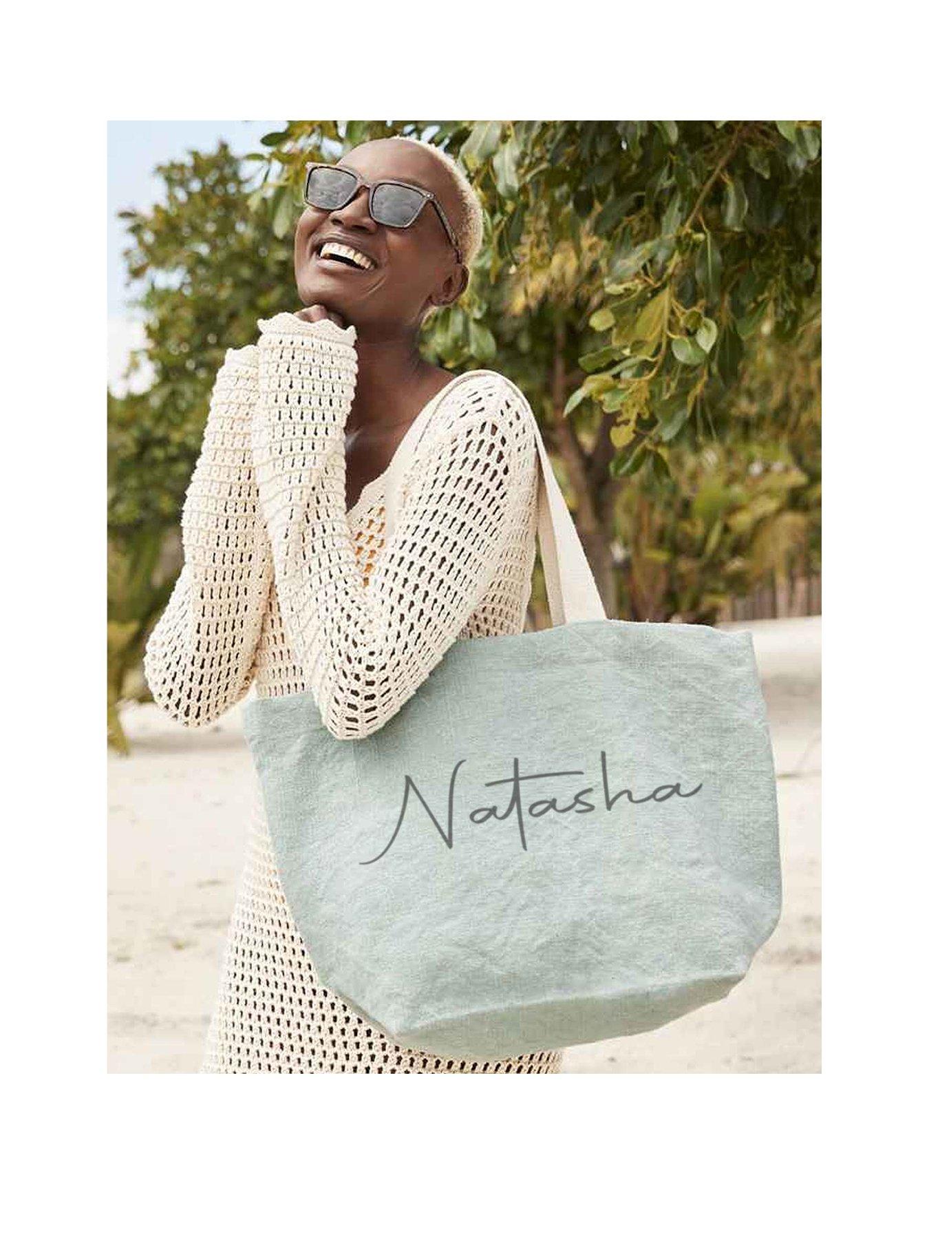 undefined Personalised Heavy soft washed Jute Bag