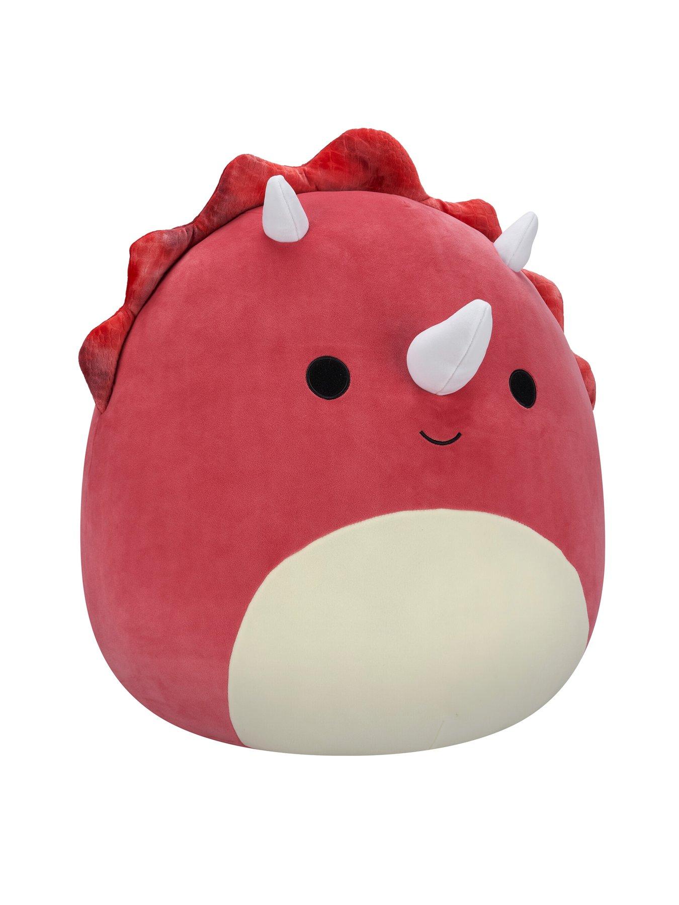 Image 2 of 8 of Squishmallows Jumbo Plush&nbsp;20" -&nbsp;Tristan the&nbsp;Red Triceratops