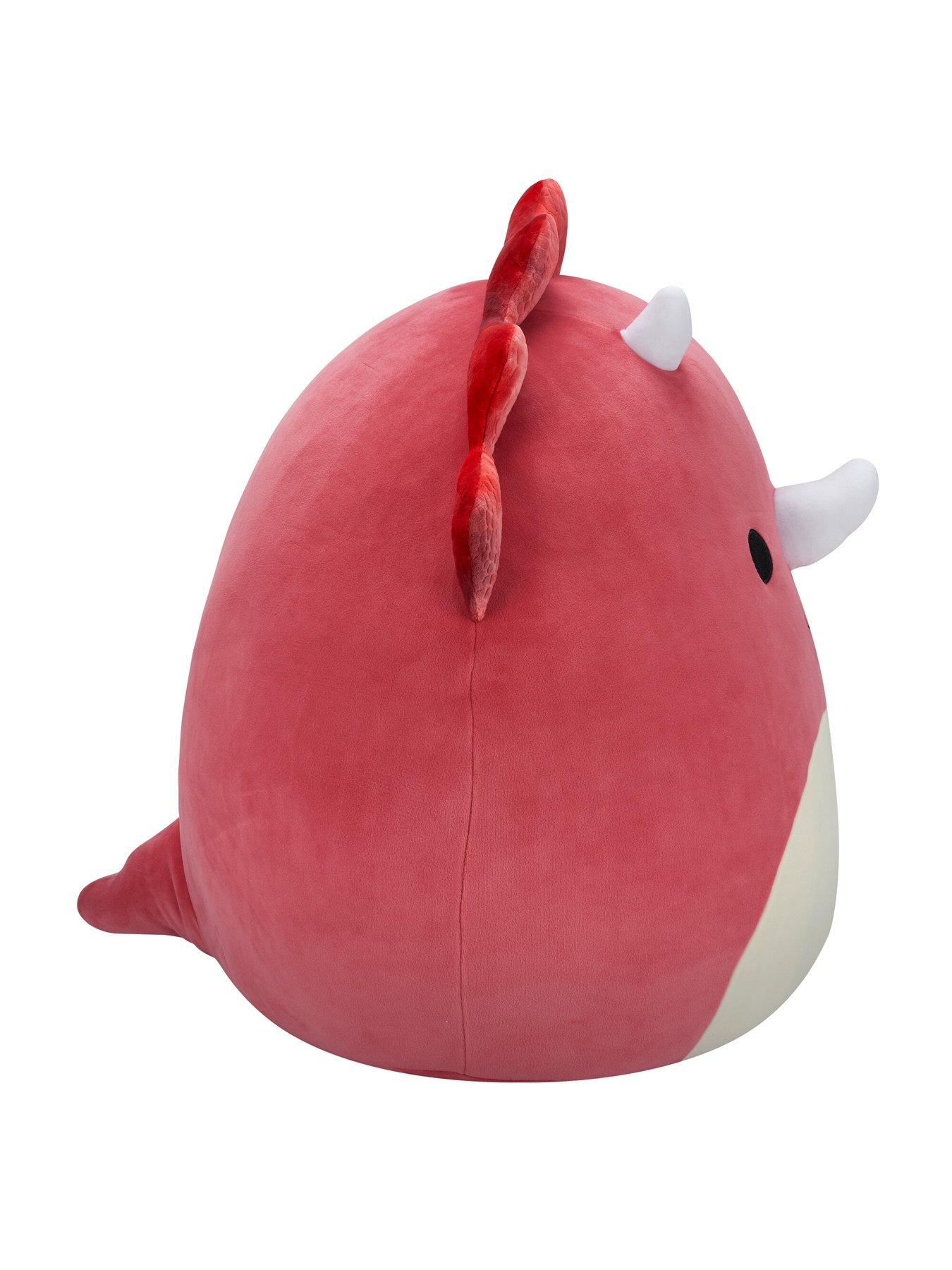Image 3 of 8 of Squishmallows Jumbo Plush&nbsp;20" -&nbsp;Tristan the&nbsp;Red Triceratops