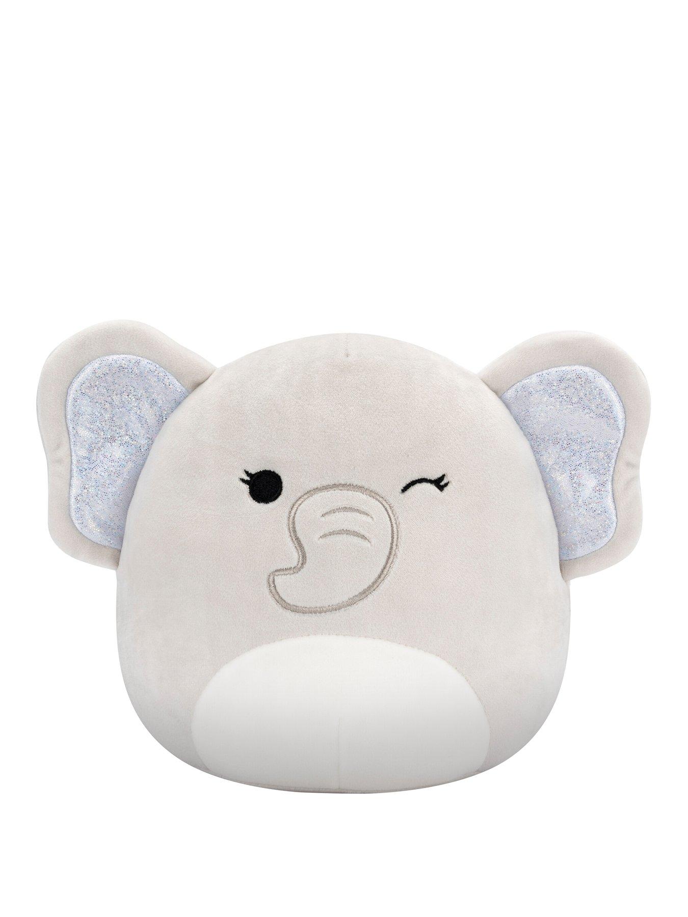 undefined 7.5-Inch Little Plush - Cherish - Winking Grey Elephant (with Sparkle Ears)