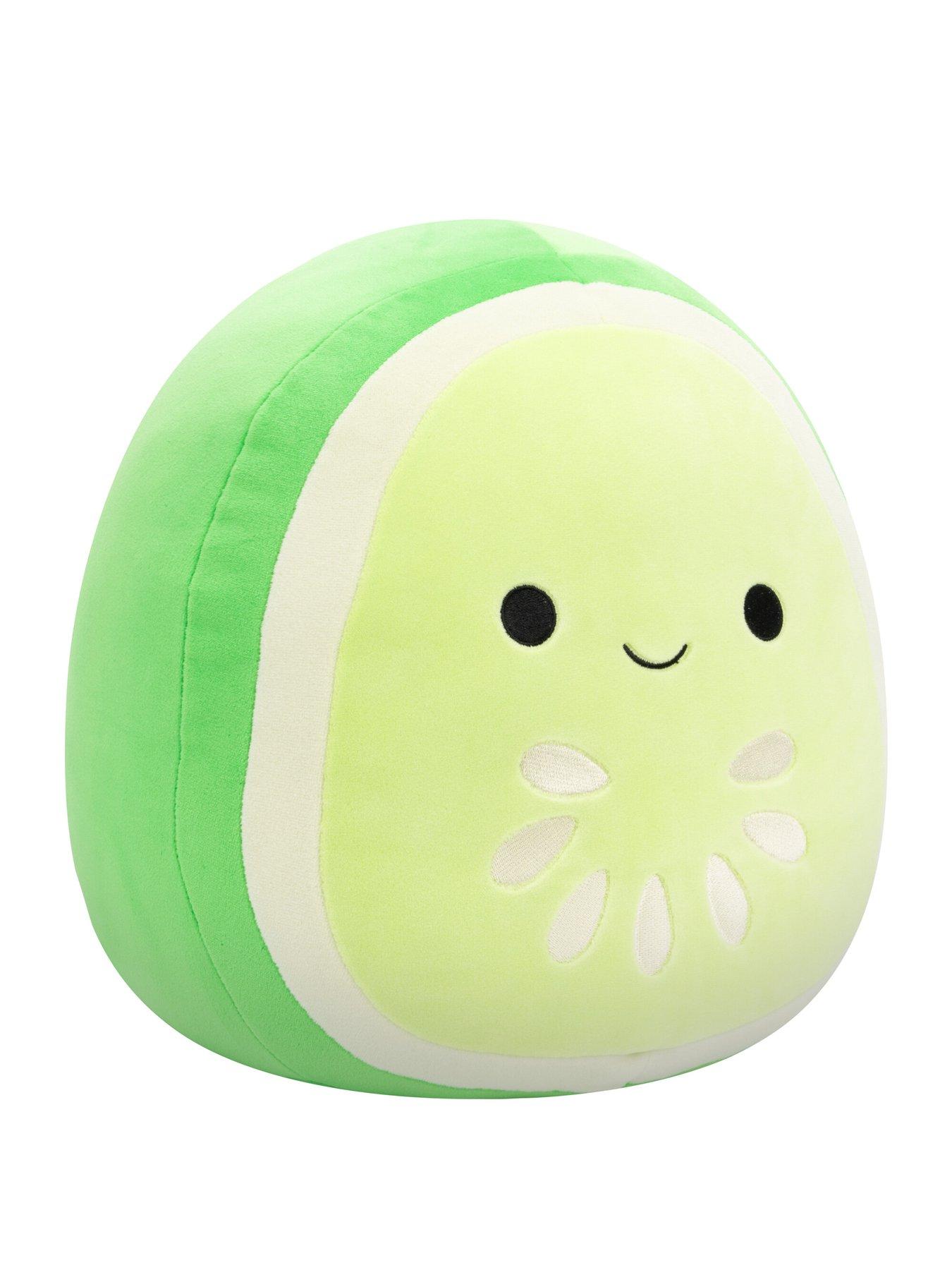 Image 2 of 8 of Squishmallows 12-Inch&nbsp;Medium Plush:&nbsp;Carmichael the&nbsp;Green Cucumber Slice