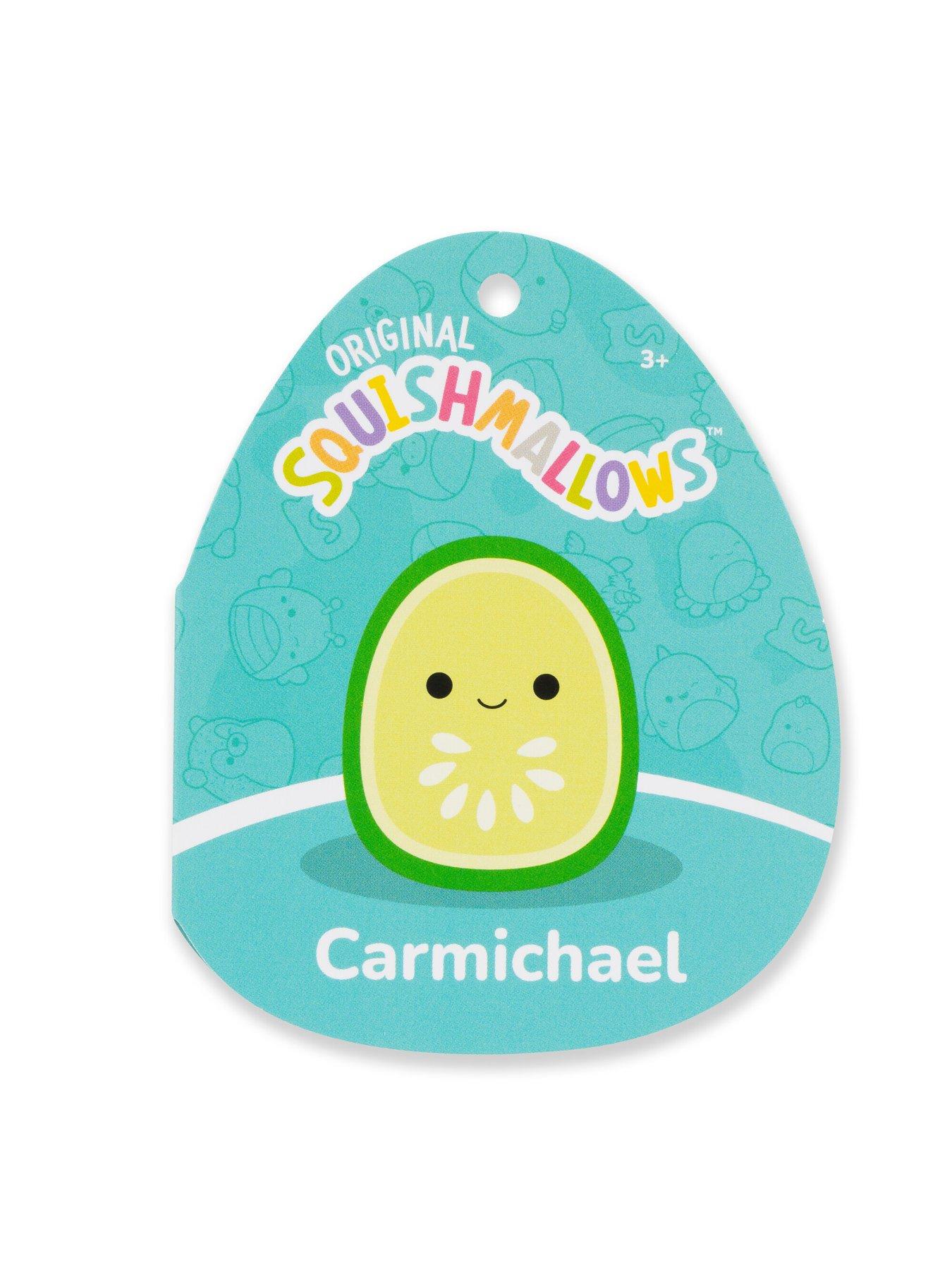 Image 6 of 8 of Squishmallows 12-Inch&nbsp;Medium Plush:&nbsp;Carmichael the&nbsp;Green Cucumber Slice